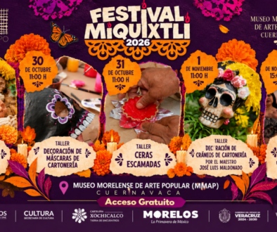 MMAPO exhibirá ofrenda tradicional de Cuentepec y ofrecerá talleres gratuitos durante Miquixtli 2026