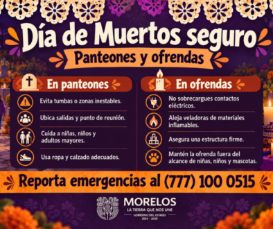 Día de Muertos seguro_ panteones y ofrendas