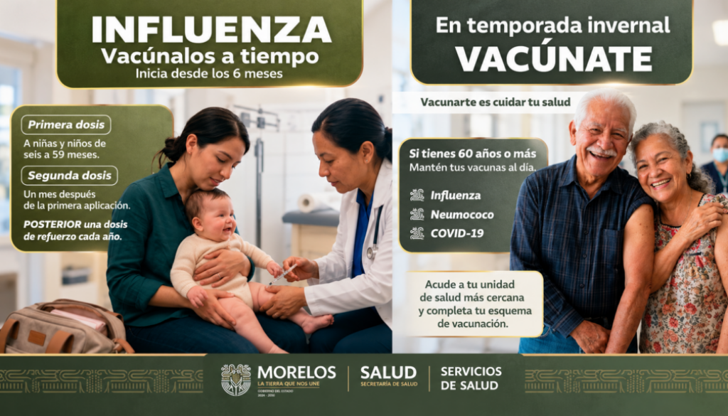 Campaña de vacunación contra la influenza