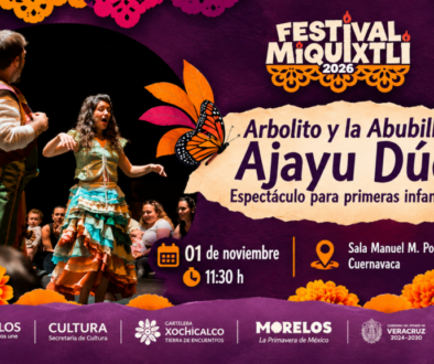 Miquixtli 2026 ofrece teatro, música y talleres gratuitos para niñas y niños en Cuernavaca