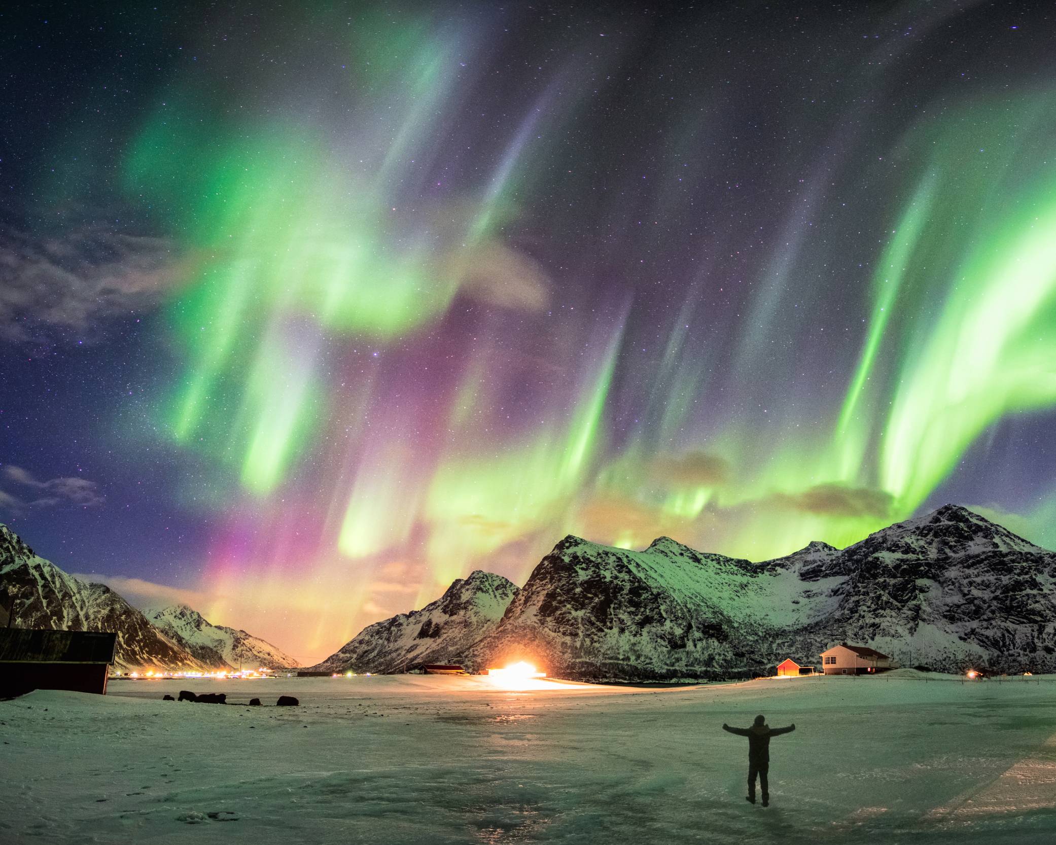 Auroras boreales desde Vancouver