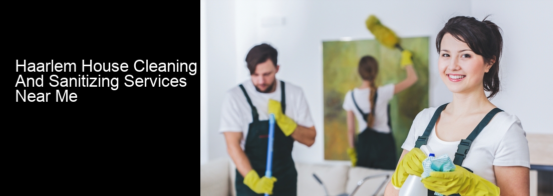 Haarlem House Cleaning And Sanitizing Services Near Me