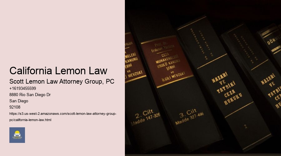 California Lemon Law