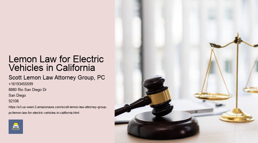 Lemon Law for Electric Vehicles in California
