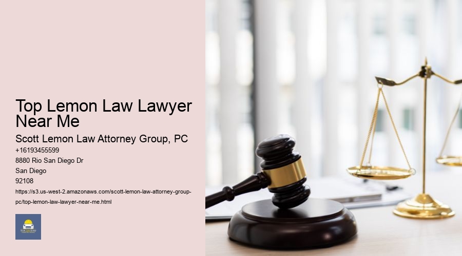 Top Lemon Law Lawyer Near Me