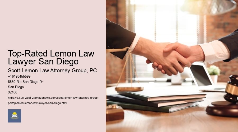 Top-Rated Lemon Law Lawyer San Diego