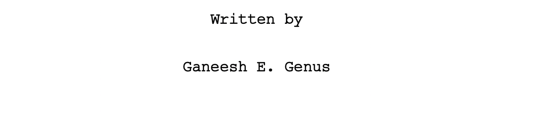 Ganeesh Genus