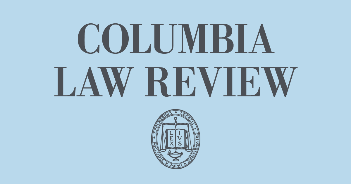 Columbia Law Review