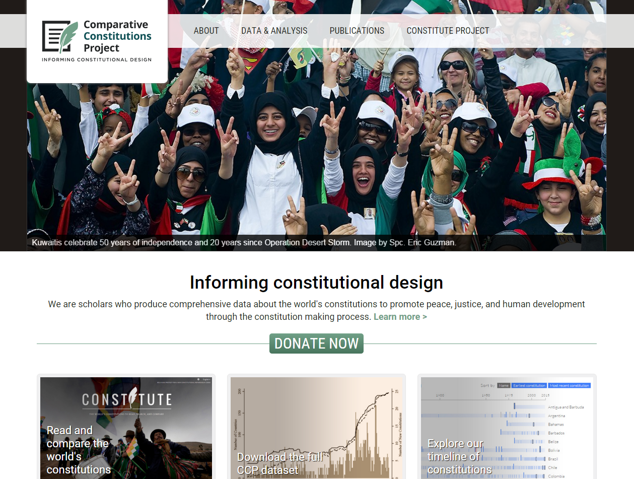 Comparative Constitutions Project