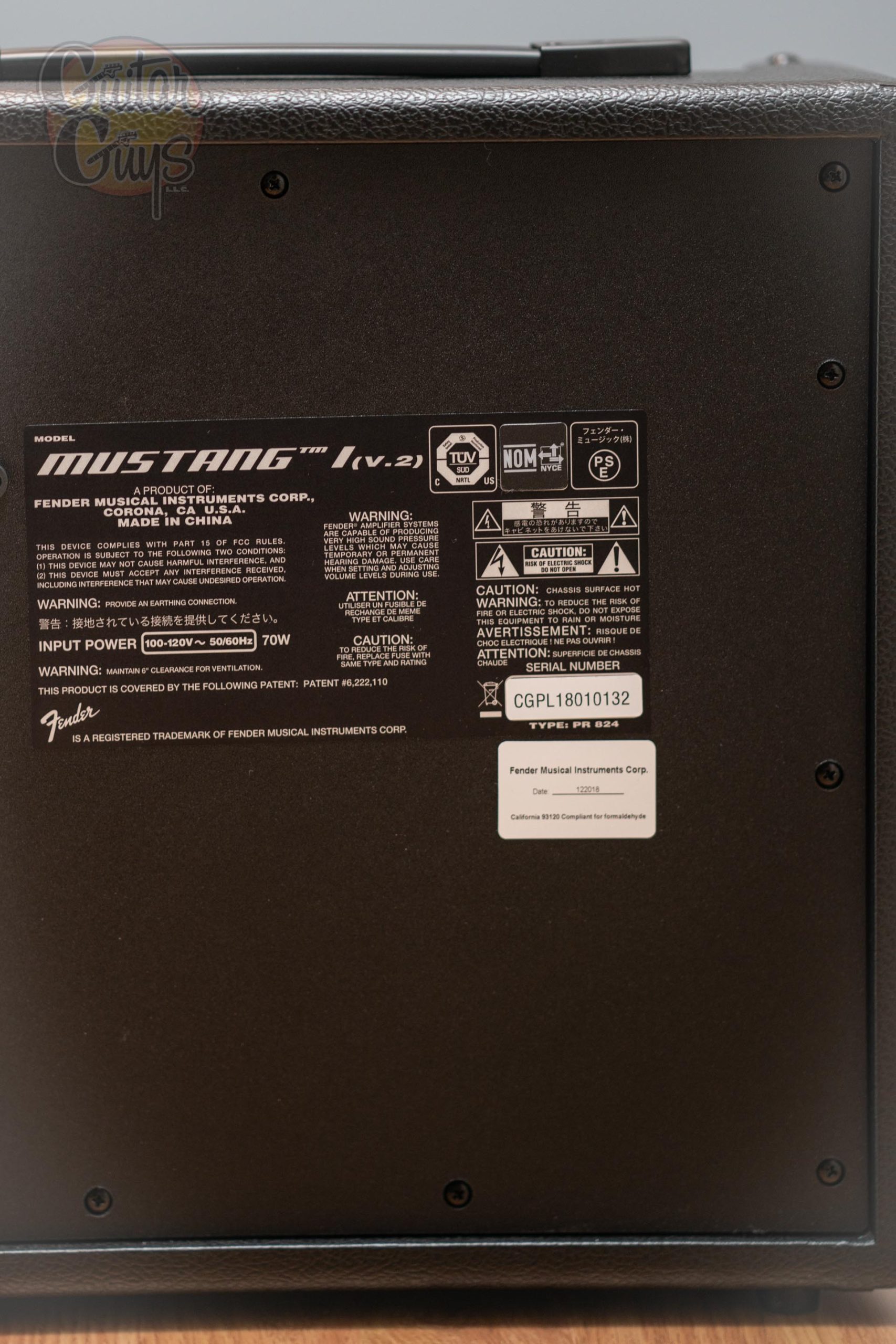 Fender Mustang I V.2