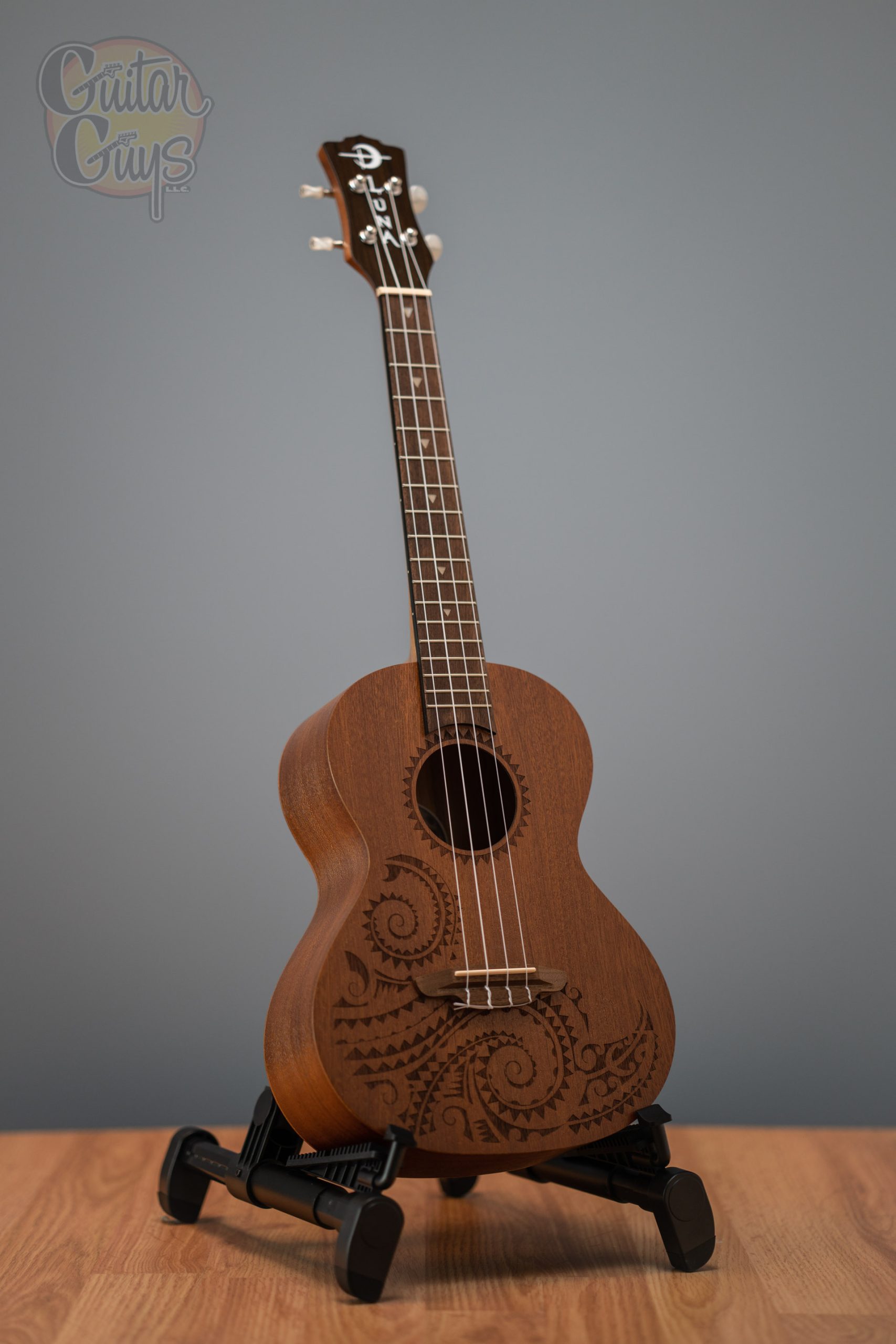 Luna Uke Tattoo Tenor Mahogany