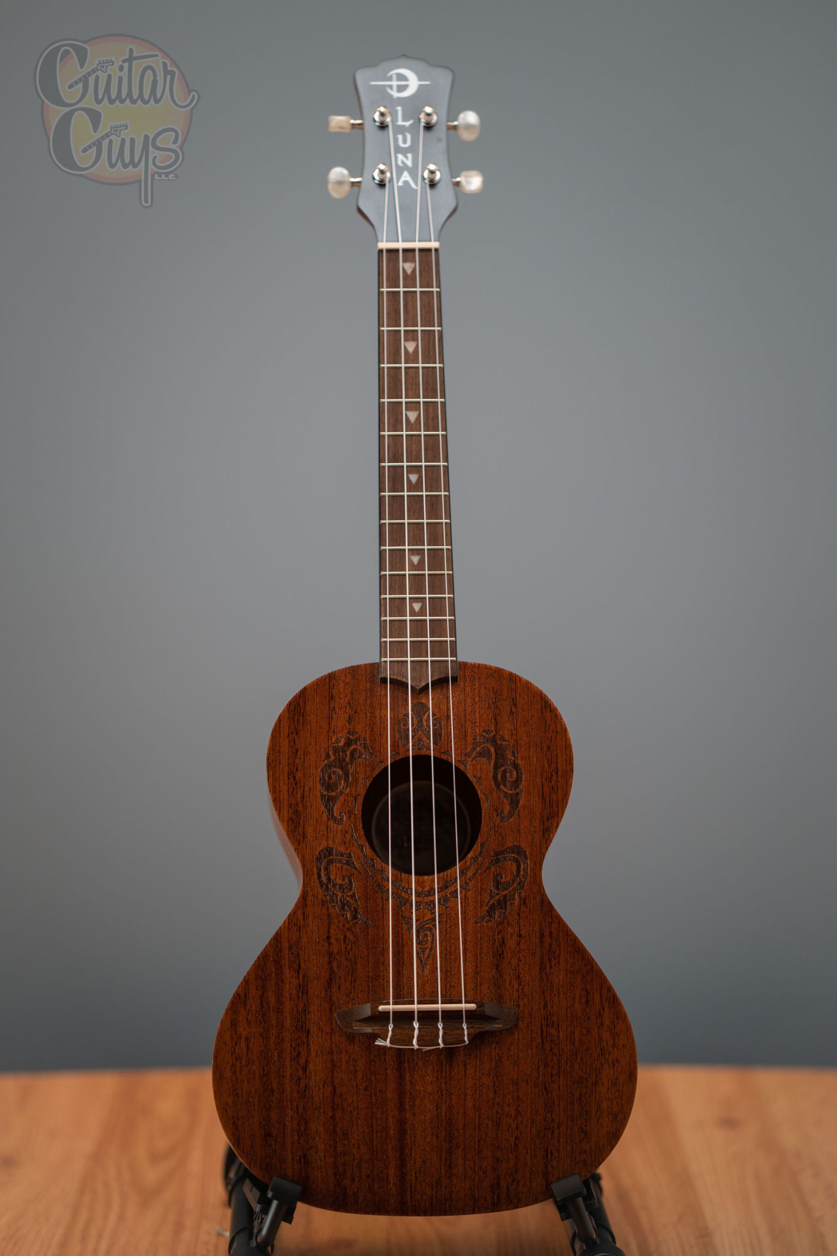 Luna Uke Honu Tribal Turtle Tenor