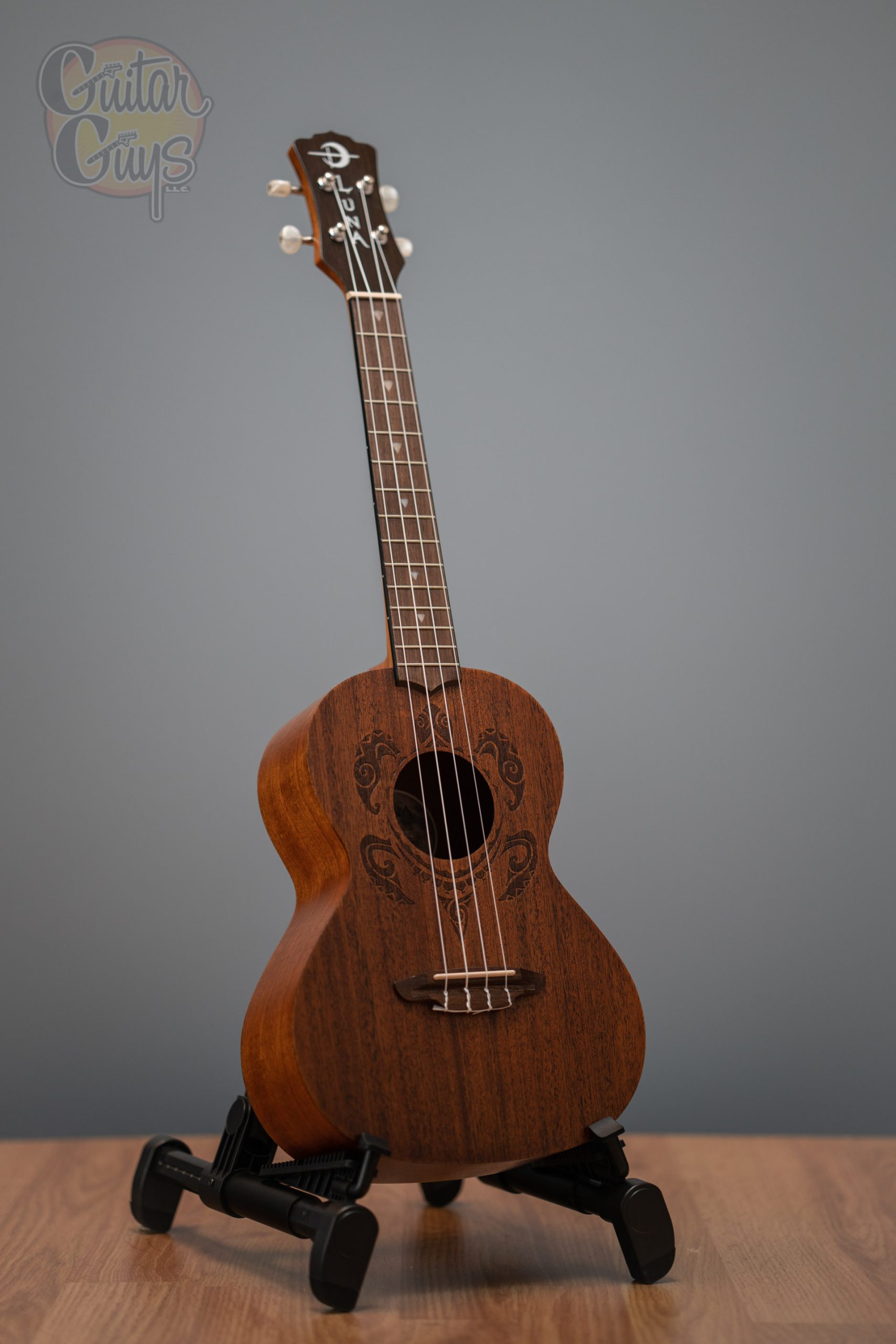 Luna Uke Honu Tribal Turtle Tenor
