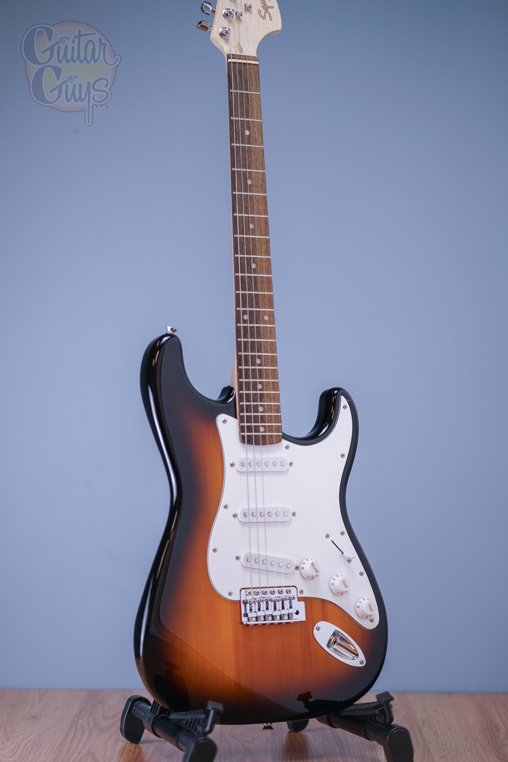 Squier AFFINITY SERIES STRATOCASTER (Brown Sunburst) - Guitar Guys
