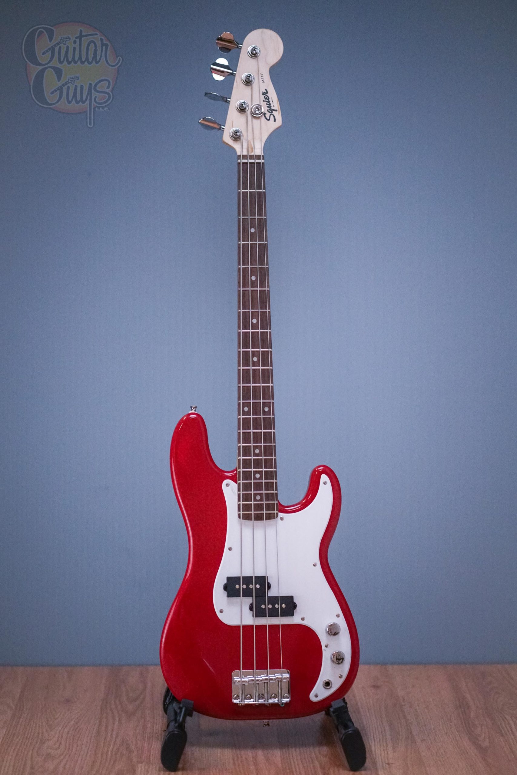 Squier MINI PRECISION BASS (Dakota Red) - Guitar Guys