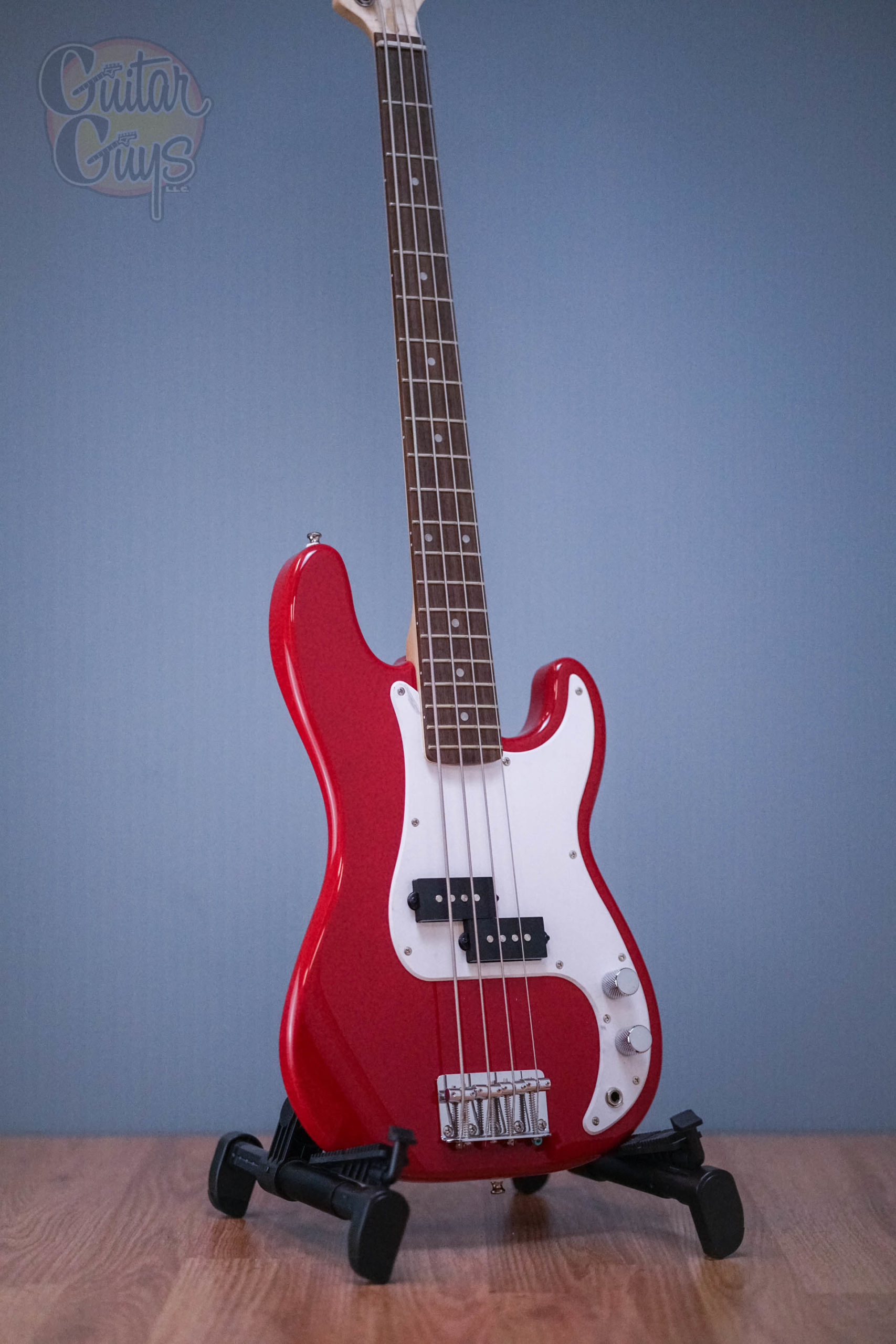 Squier MINI PRECISION BASS (Dakota Red) - Guitar Guys