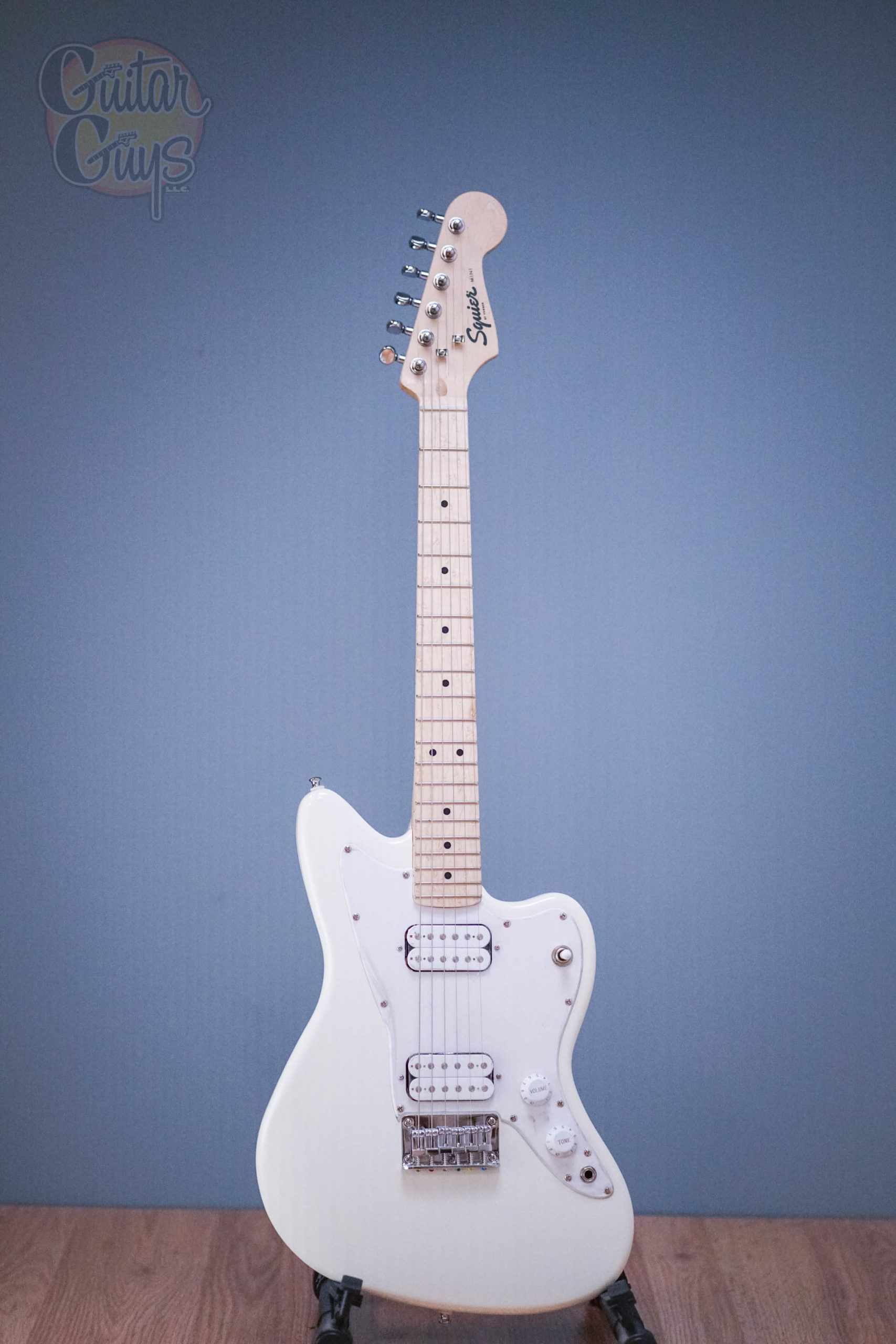 Squier MINI JAZZMASTER HH (Olympic White) - Image 8