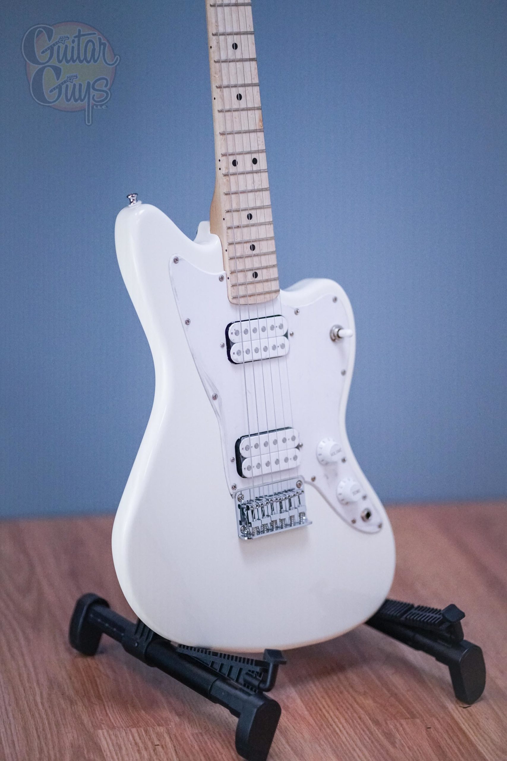Squier MINI JAZZMASTER HH (Olympic White) - Guitar Guys