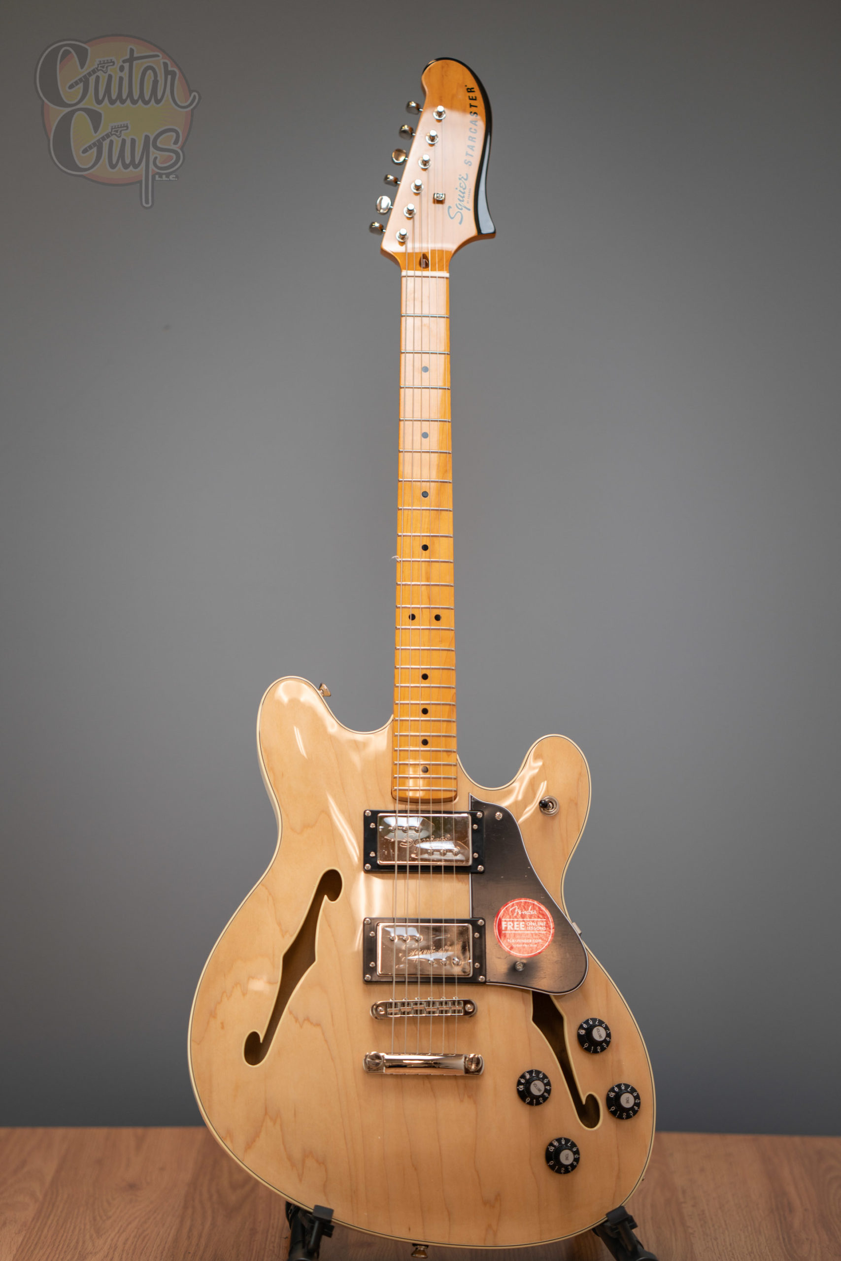 Squier CLASSIC VIBE STARCASTER (Natural) - Guitar Guys
