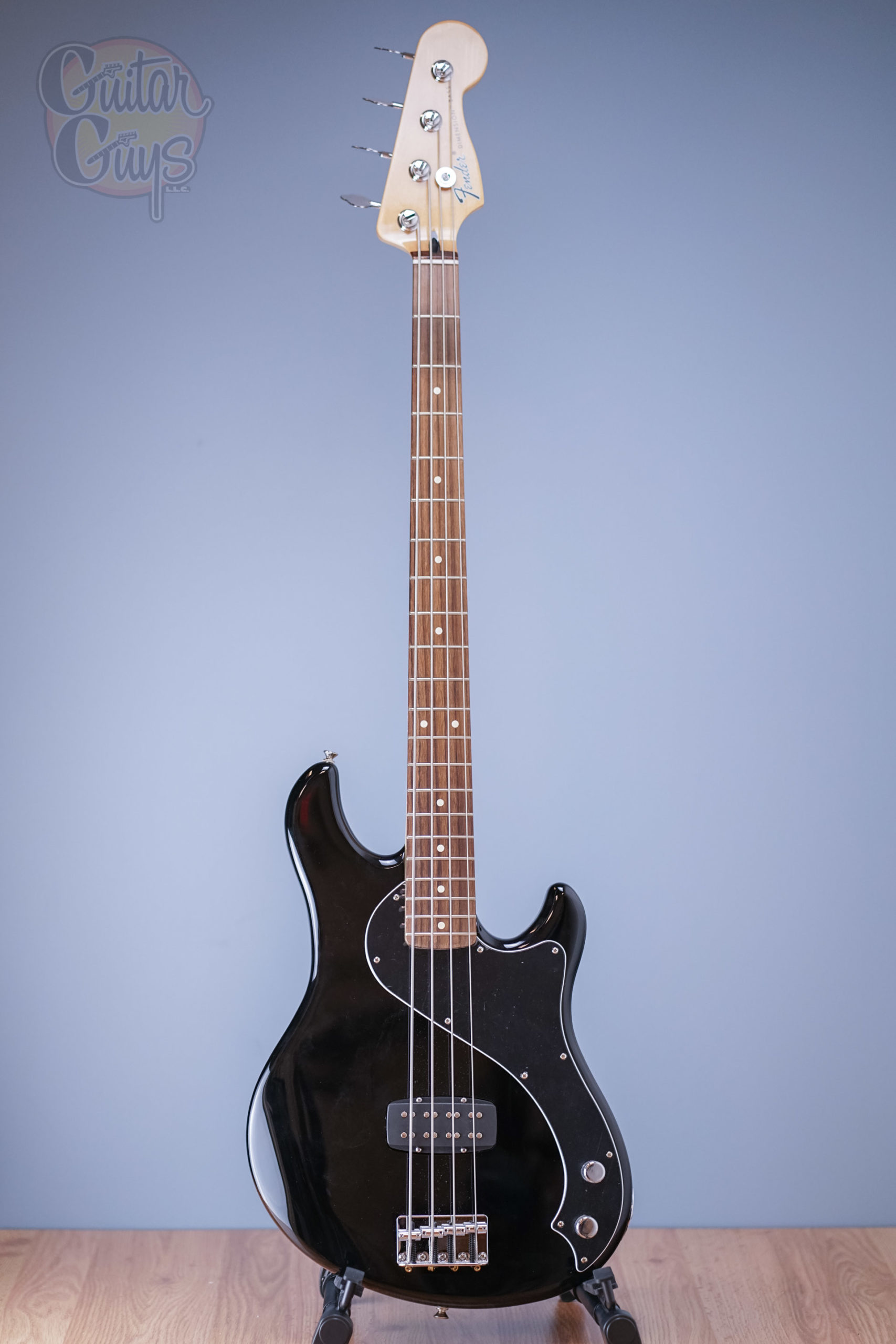 Fender STANDARD DIMENSION BASS IV (Black) - Guitar Guys