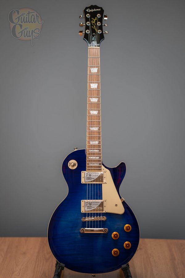 Epiphone Les Paul Standard Plus Top PRO (Trans Blue