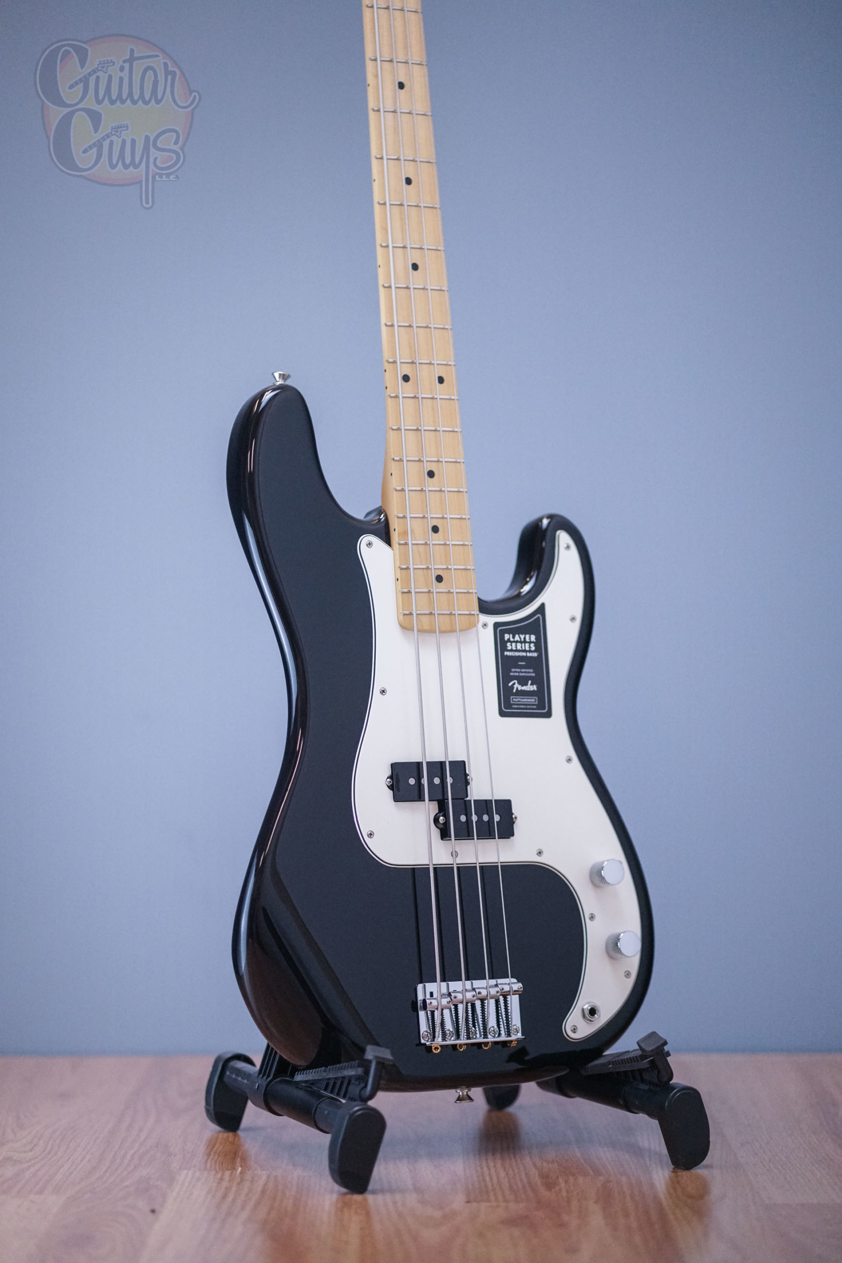 Fender Player Precision Bass MN Black - Guitar Guys