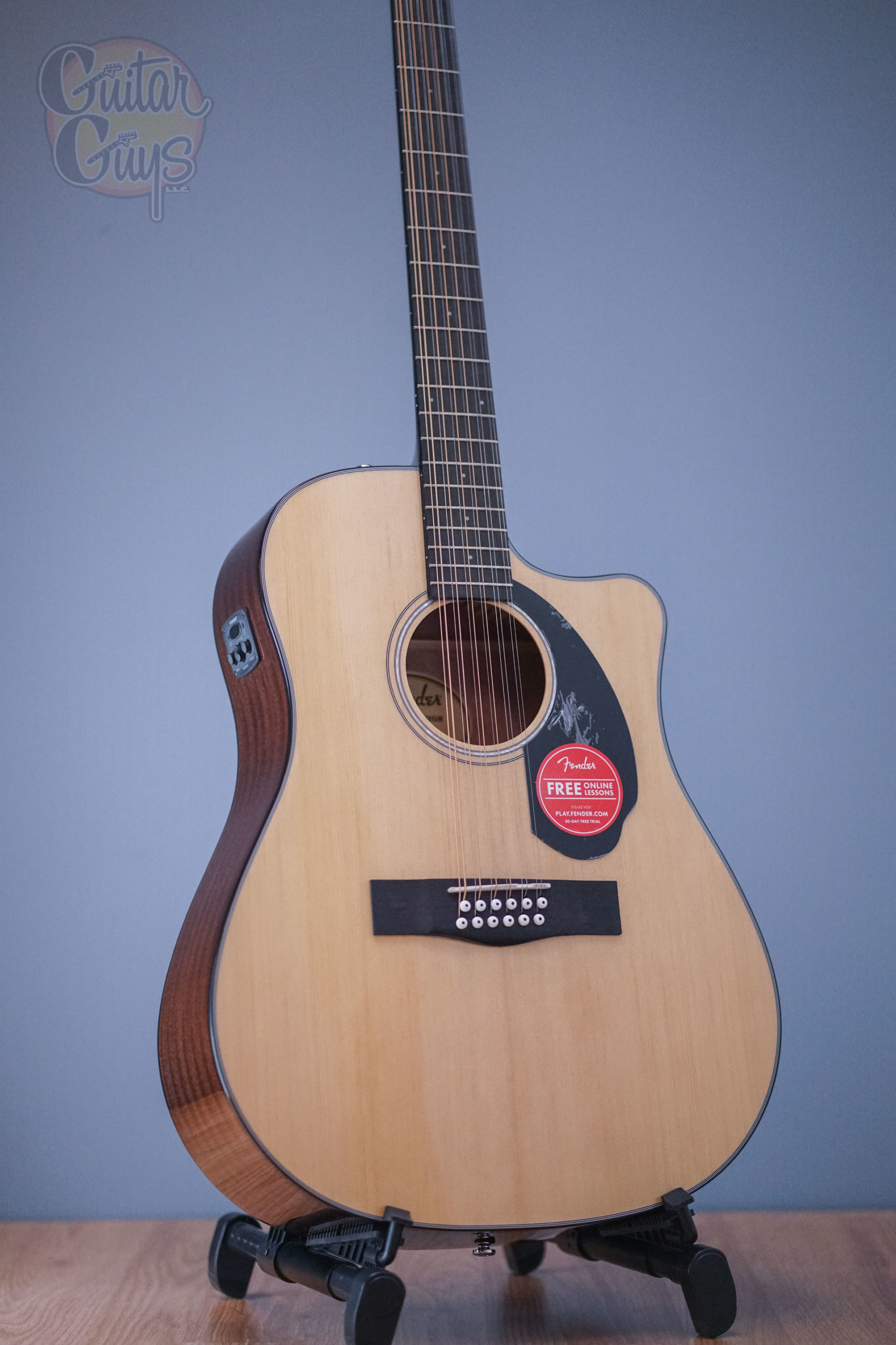 Fender CD-60SCE 12 String Natural