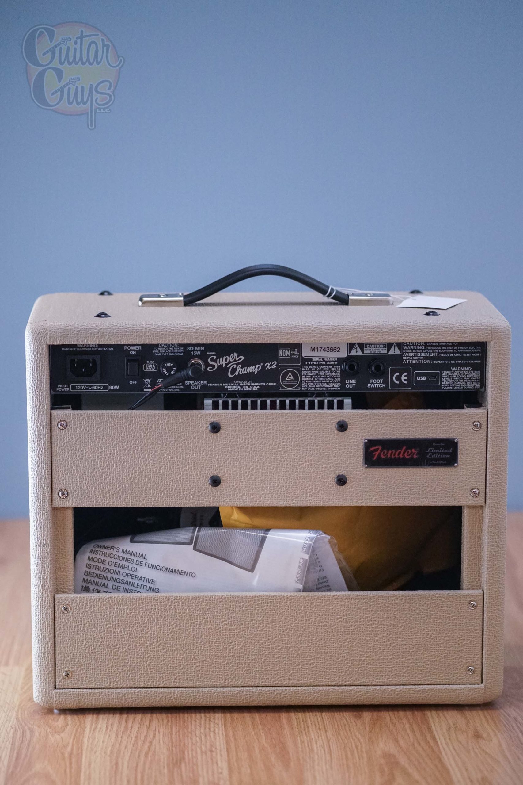 Fender Limited Edition Super Champ X2 Ragin Cajun Blonde - Image 4