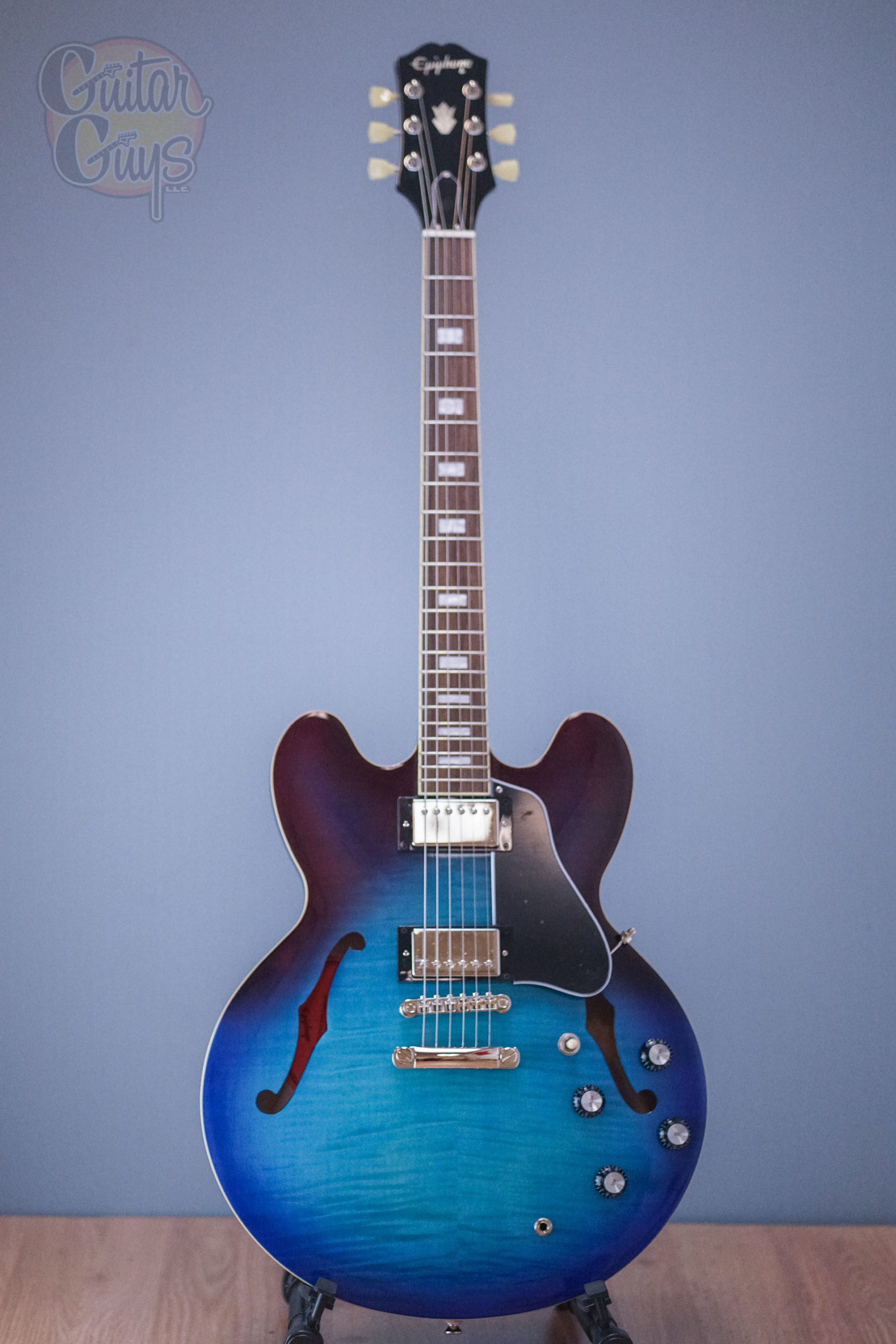 エピフォンES-335 Figured Blueberry Burst Epiphone ES-335 Figured - Blueberry Burst – Empire Music