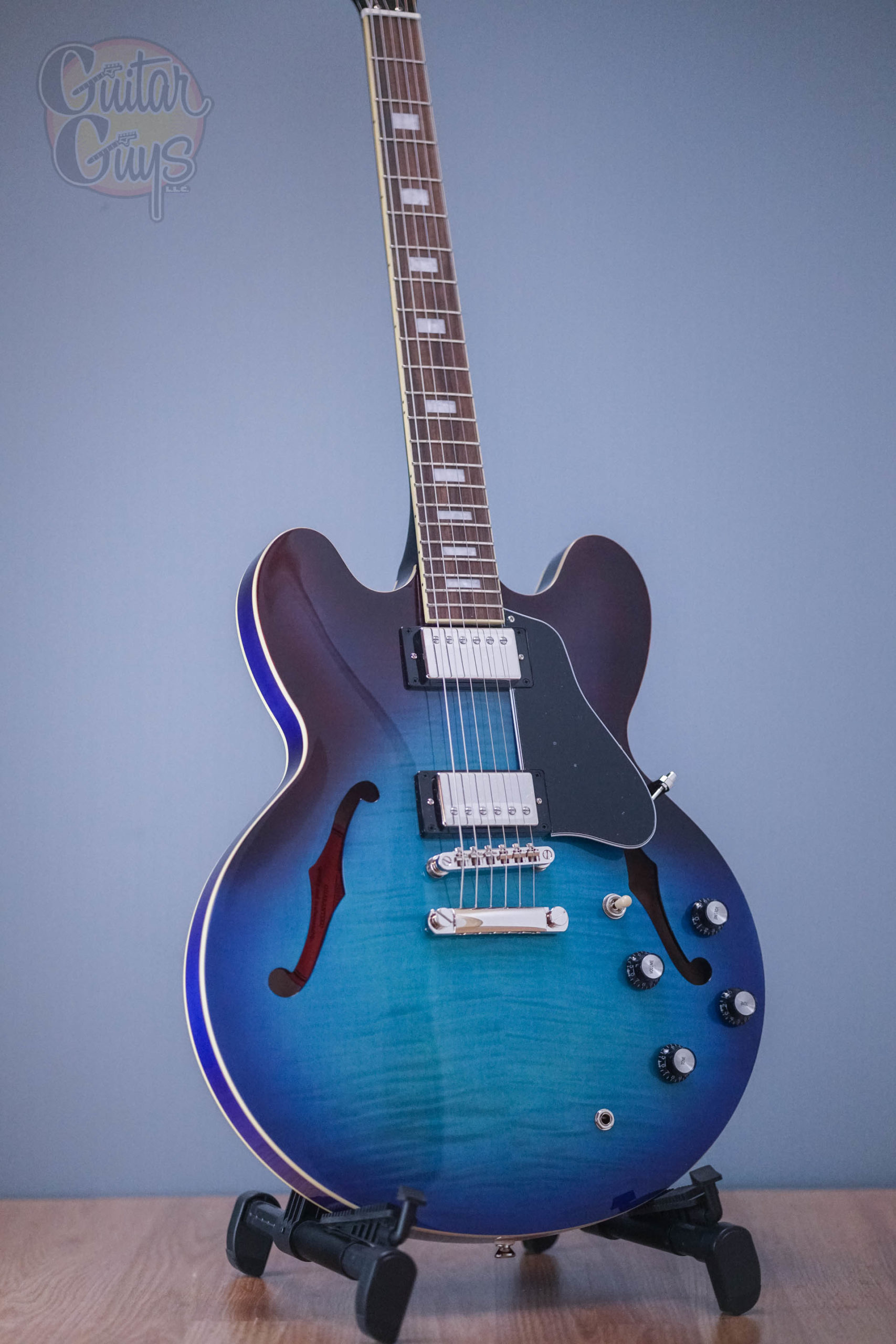 Epiphone ES-335 Figured Blueberry Burst - Guitar Guys