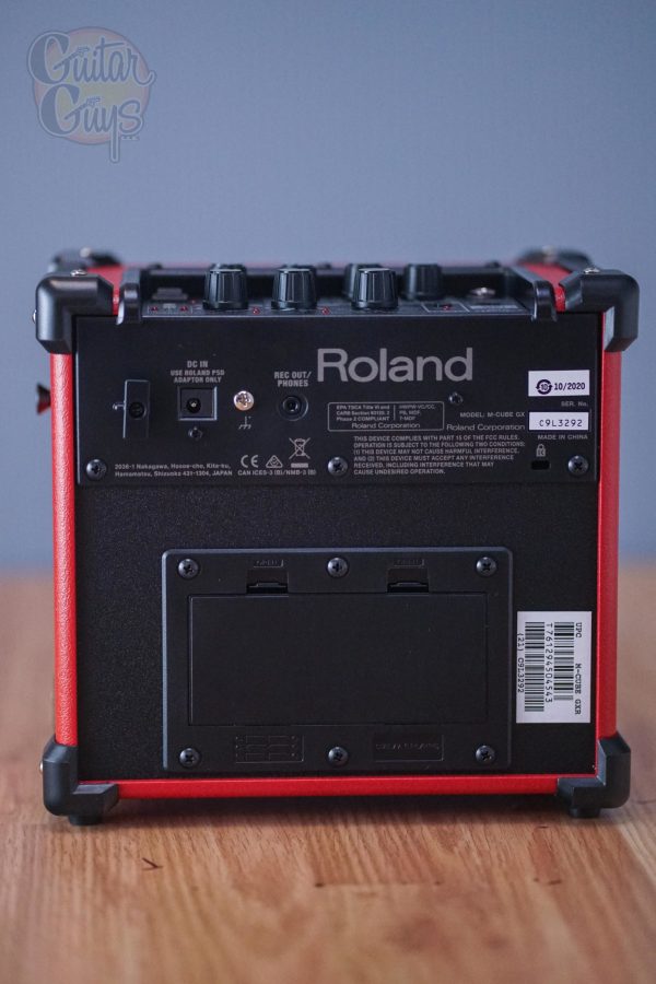 Roland MICRO CUBE GX 赤 純正AC付 箱付 美品 Roland MICRO CUBE GX 3W