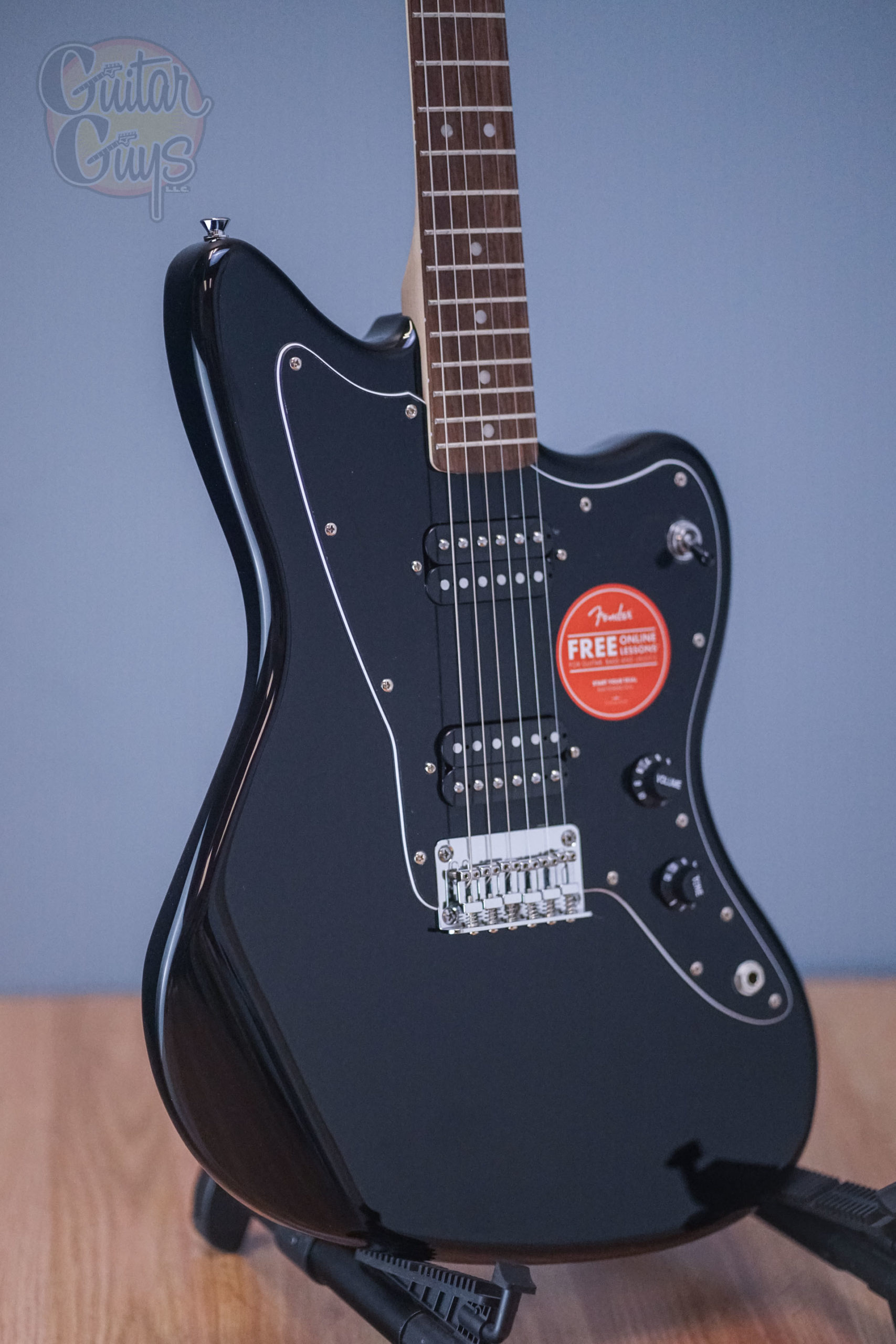 Squier Affinity Jazzmaster HH LF Black - Guitar Guys