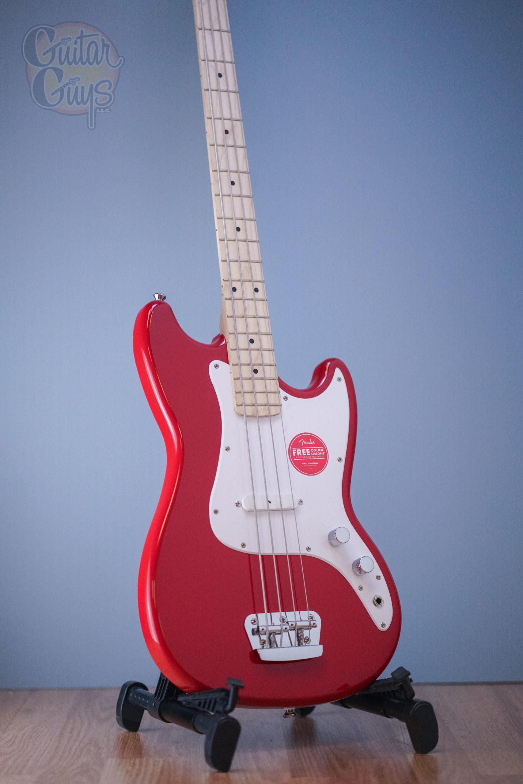 Squier by Fender Bronco BASS red