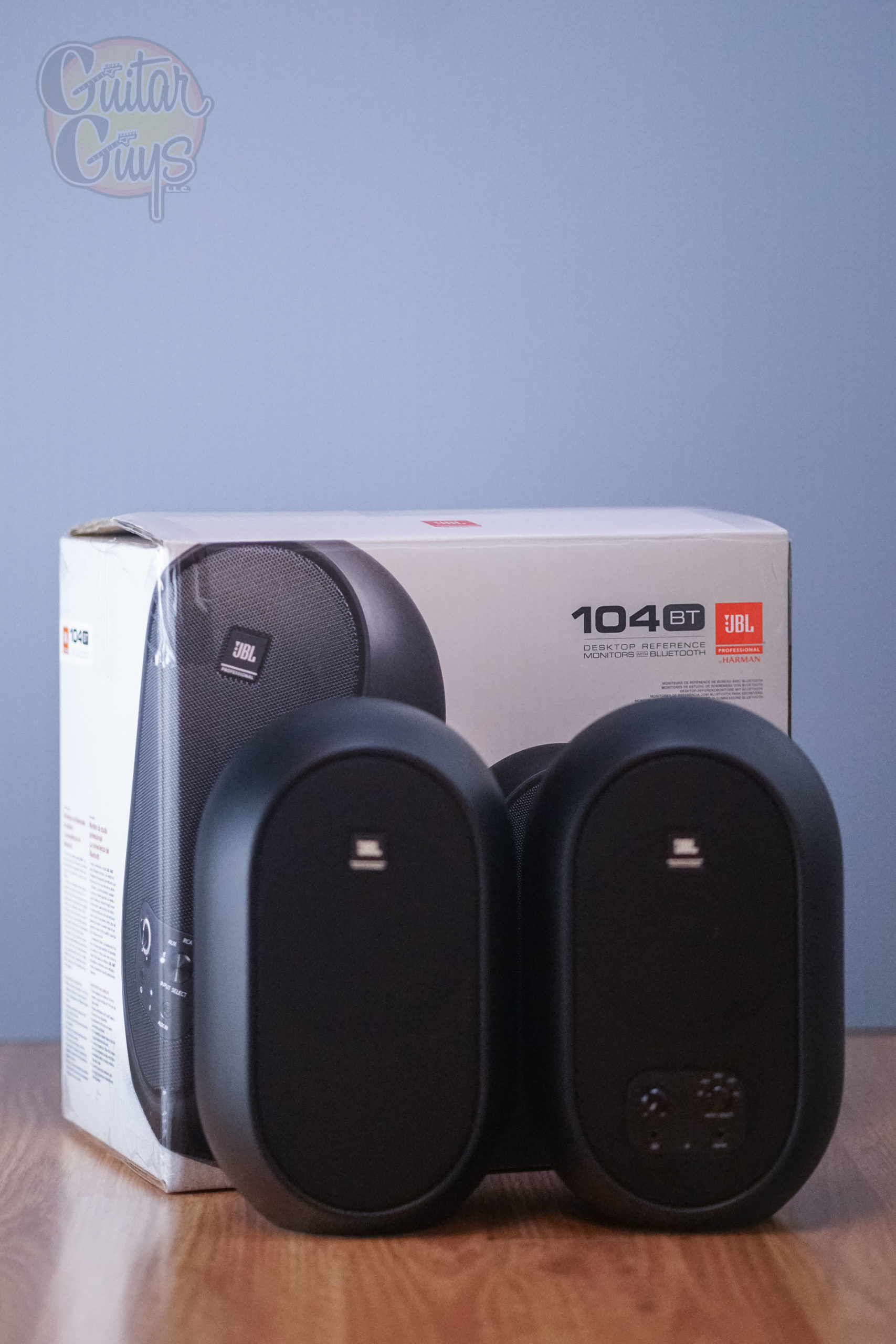 JBL 104BTスピーカー、ブラック JBL 2.0 104BT Powered Desktop Multimedia Speakers with