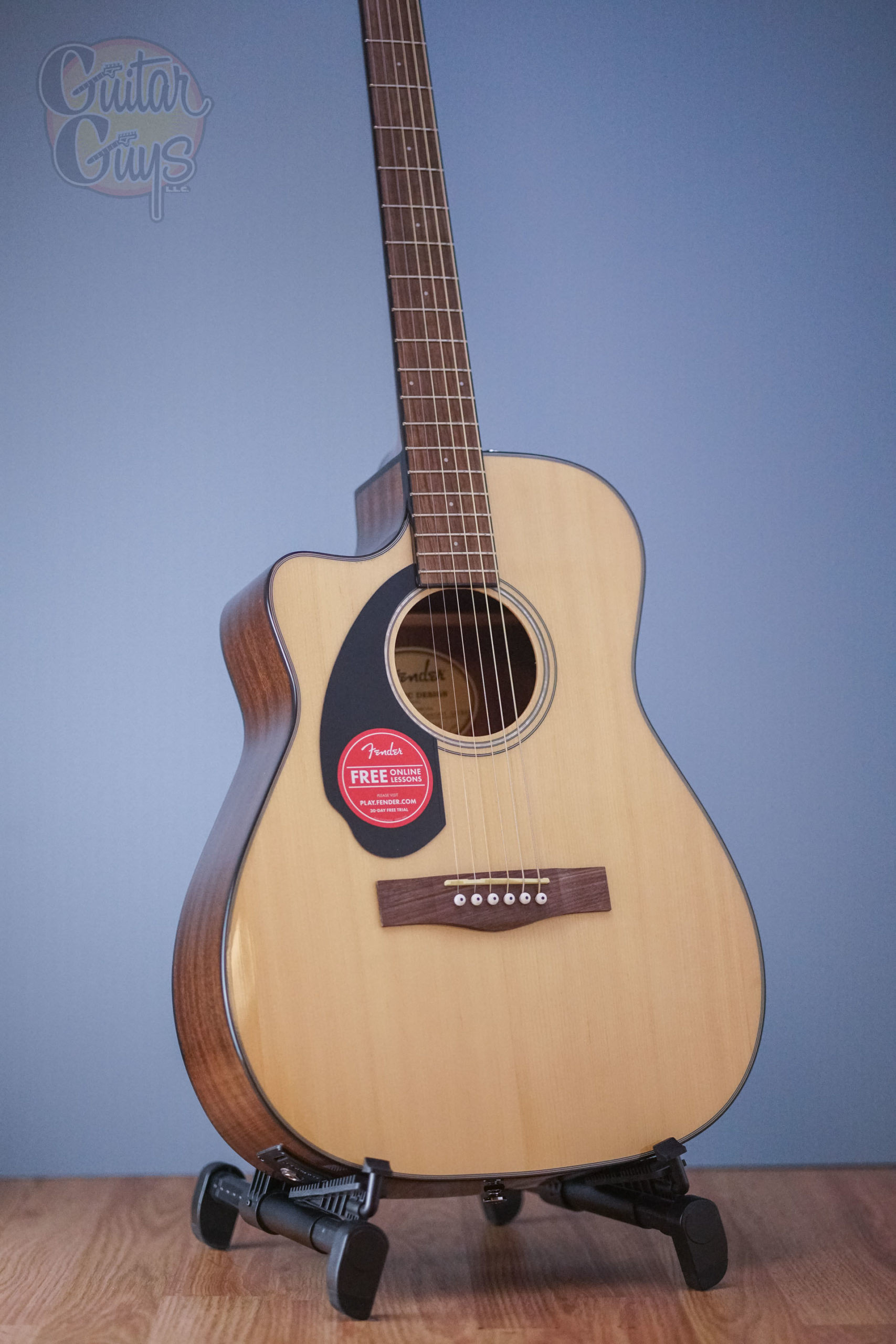 Fender CC-60SCE Left Handed WN Natural