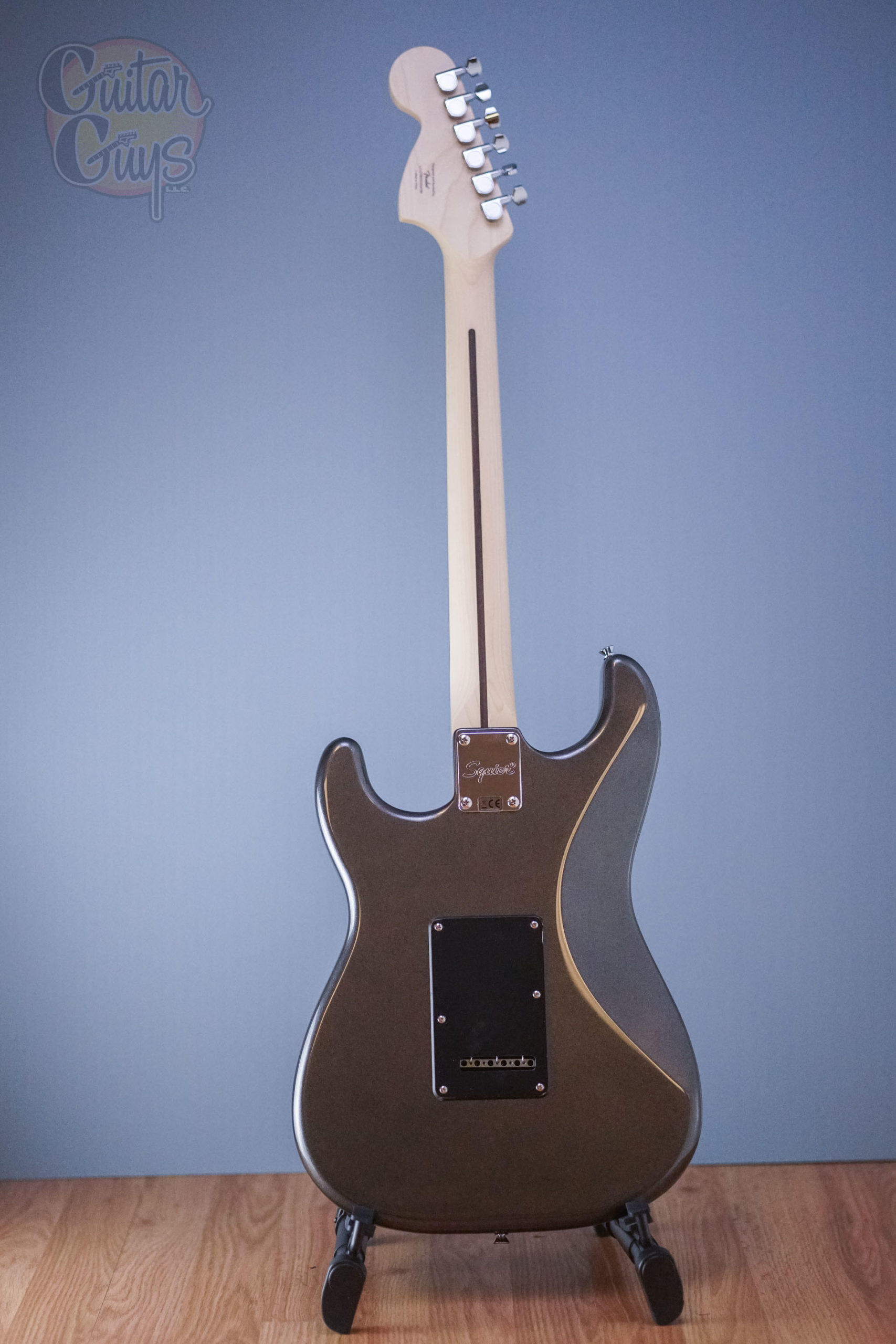 Squier Affinity Series Stratocaster HH LF Charcoal Frost Metallic