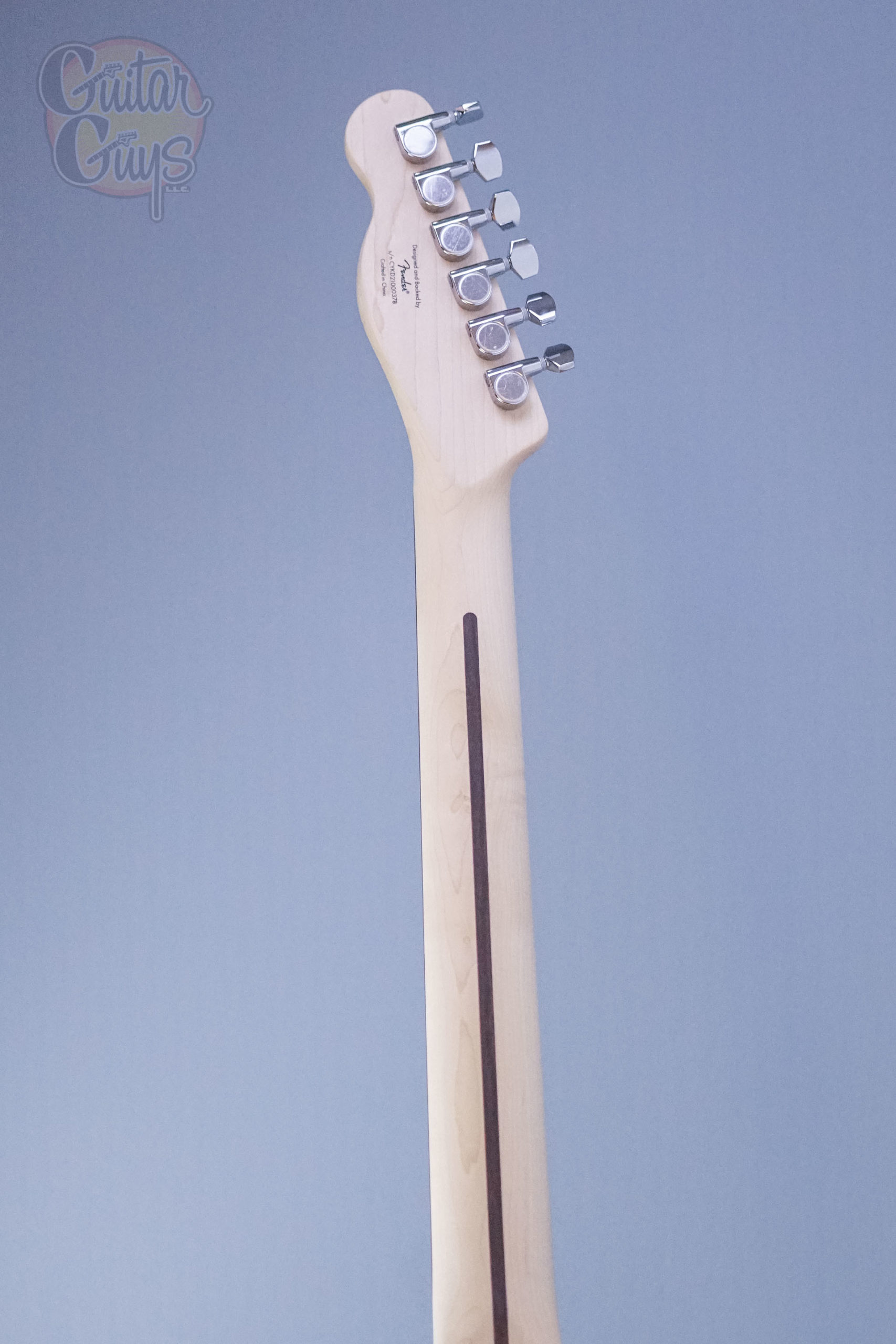 Squier Affinity Series Telecaster Deluxe LF Charcoal Frost Metallic - Image 4