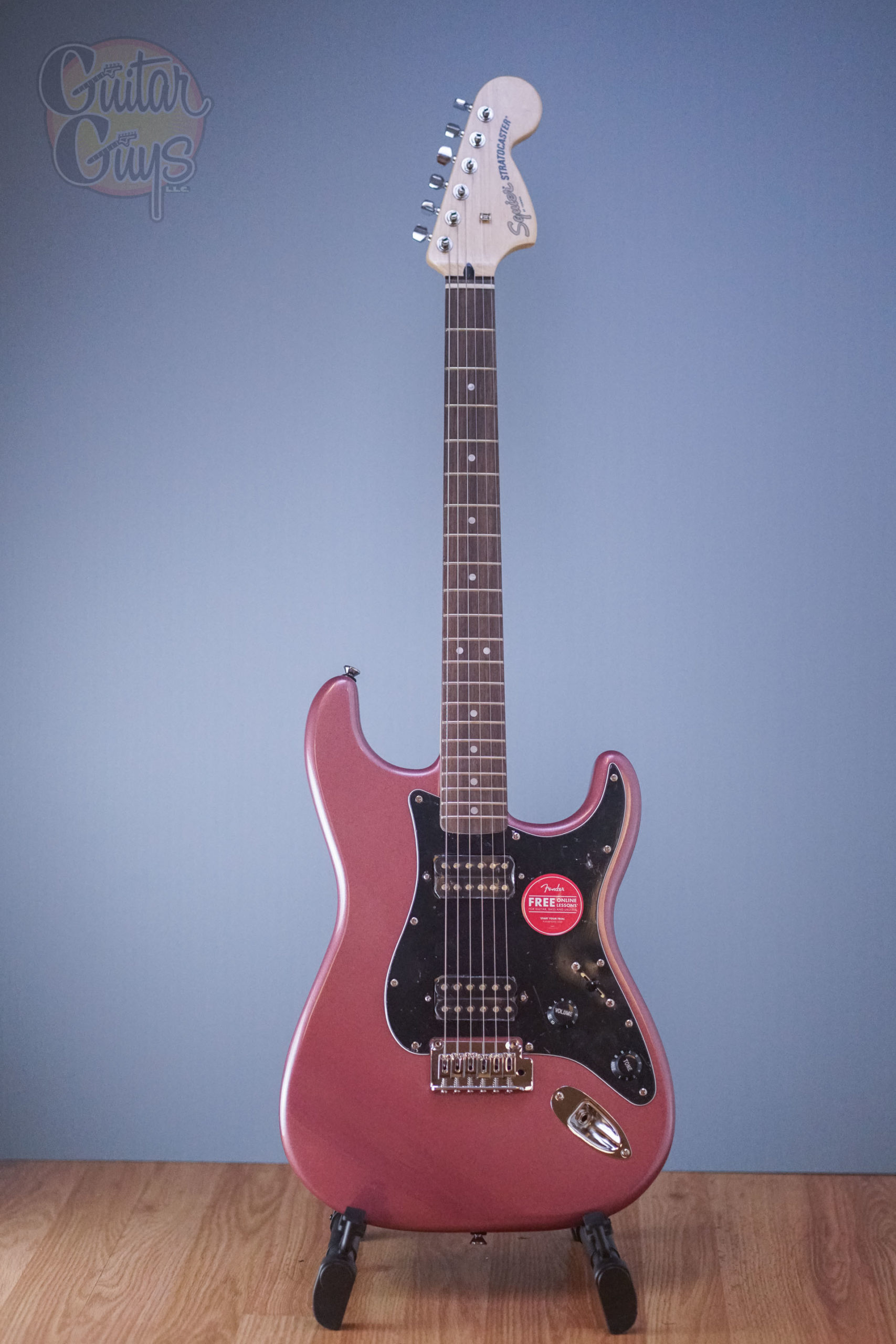Squier Affinity Series Stratocaster HH LF Burgundy Mist DEMO