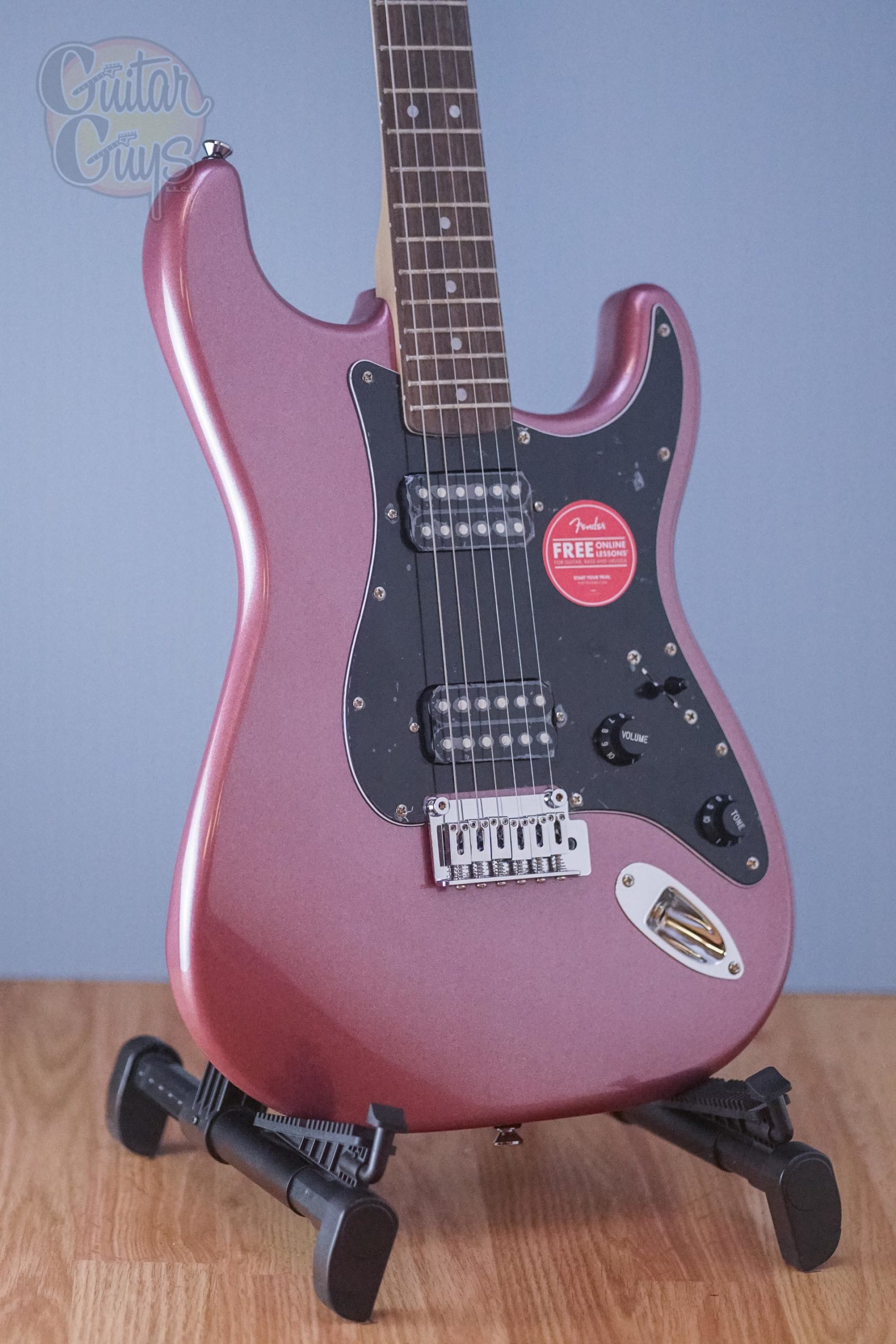 Squier Affinity Series Stratocaster HH LF Burgundy Mist DEMO