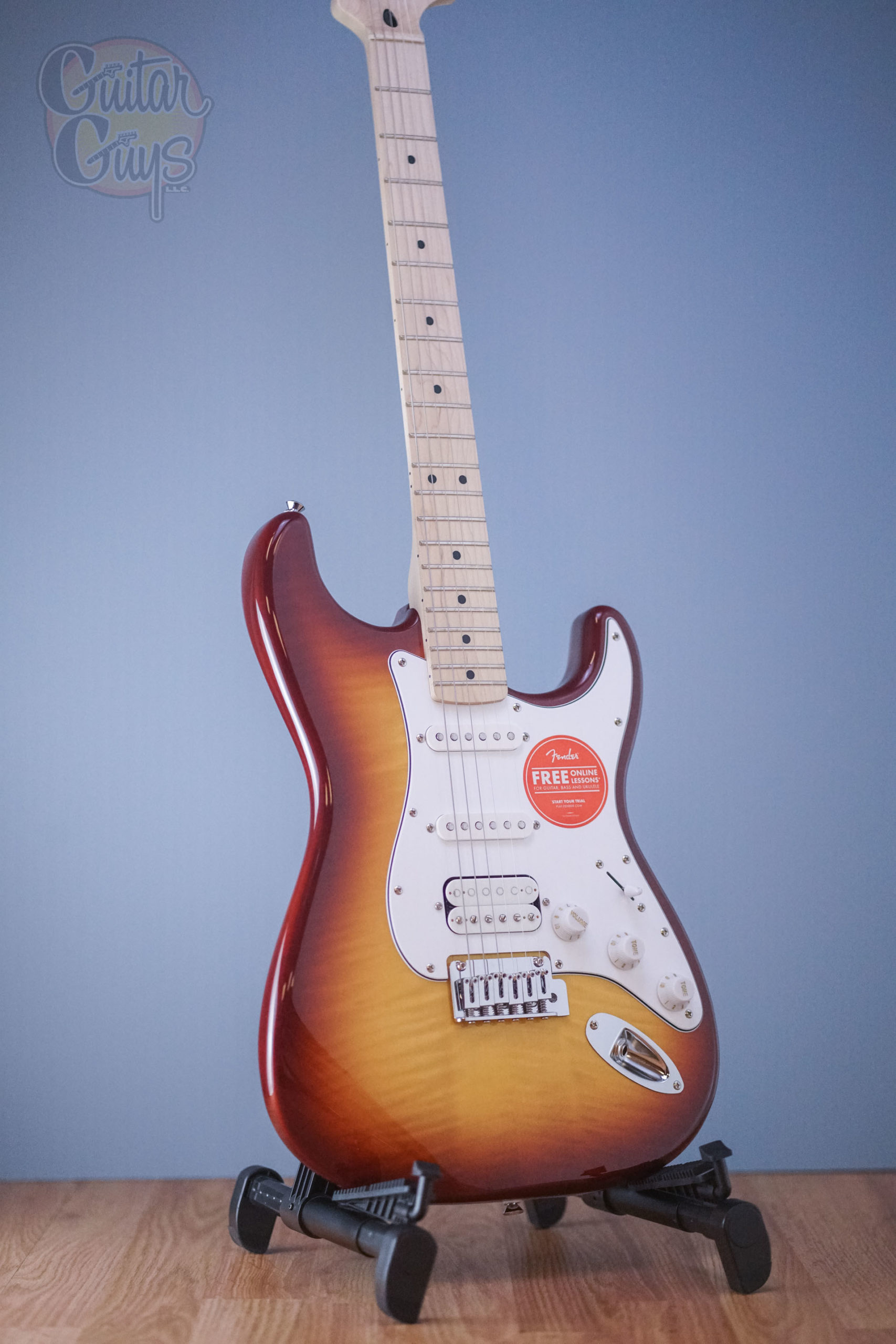 Squier Affinity Series Stratocaster Flame Maple Top HSS MF