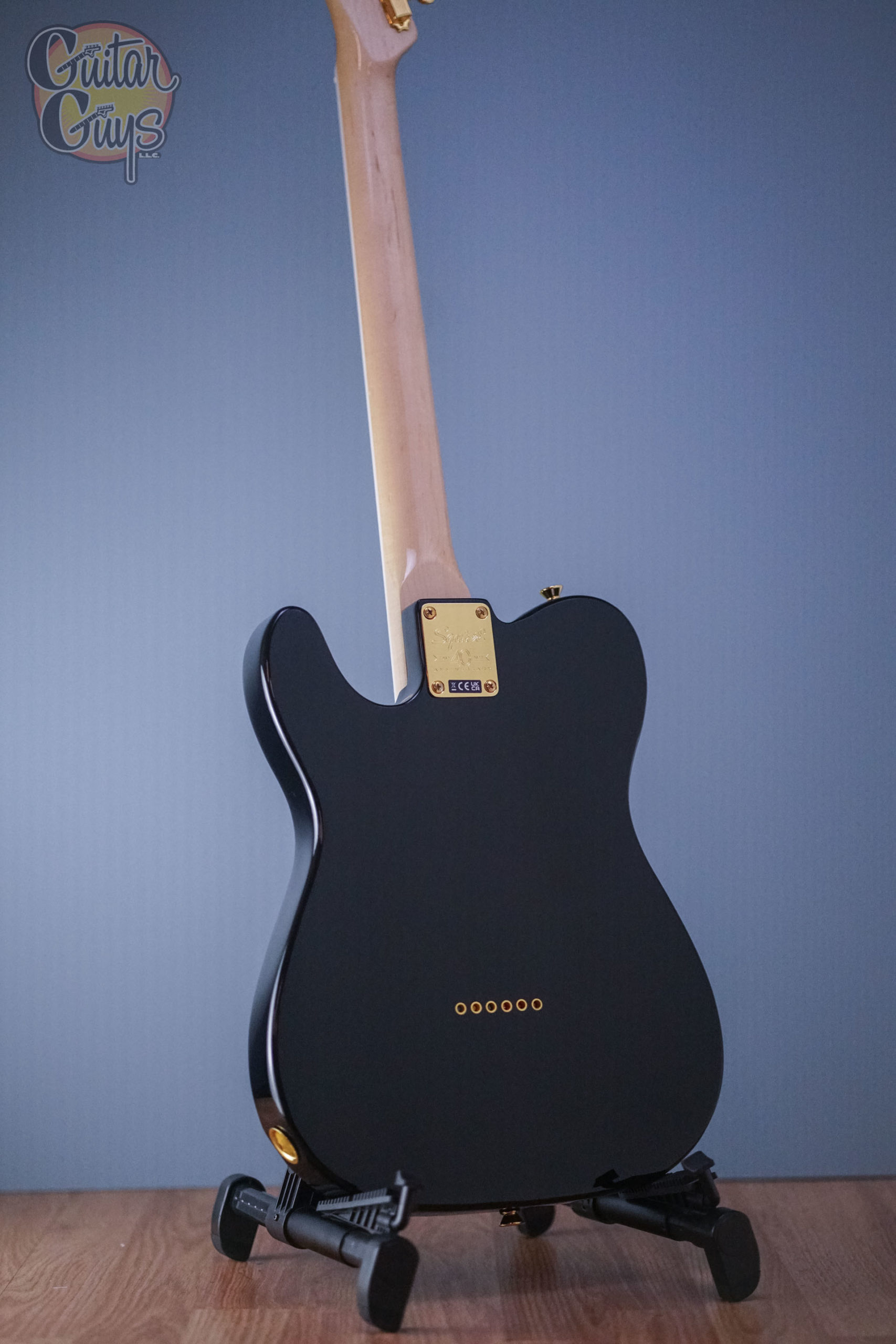 Squier 40th Anniversary Telecaster Gold Edition LF Black