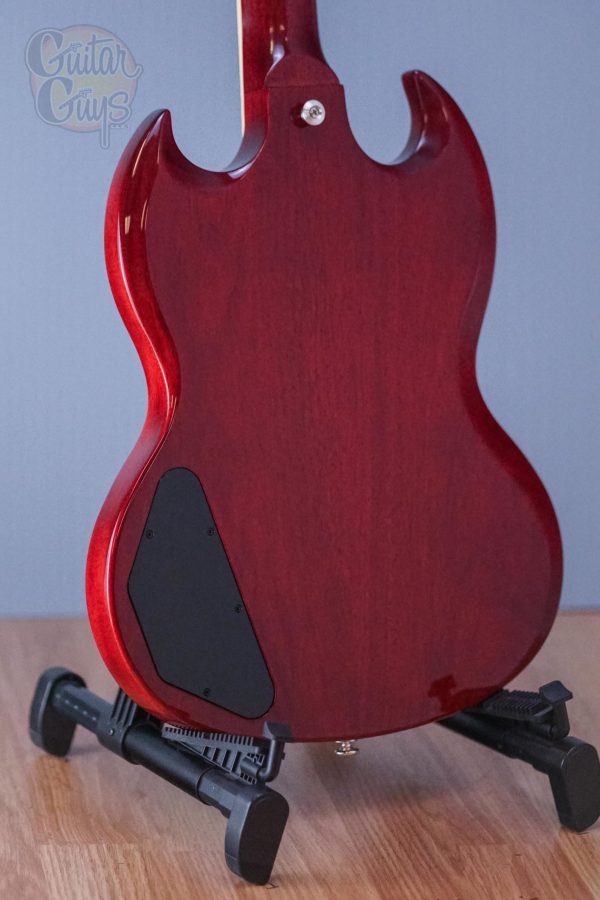 ギター Gibson 2022 SG Standard Heritage Cherry Gibson Back in Black… Heritage Cherry, and Dark Walnut!
