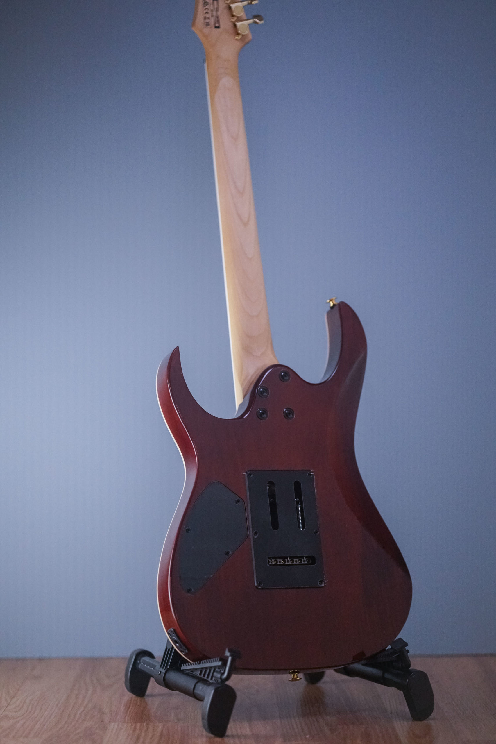 Ibanez GRG220PARLB Royal Purple Burst - Image 6