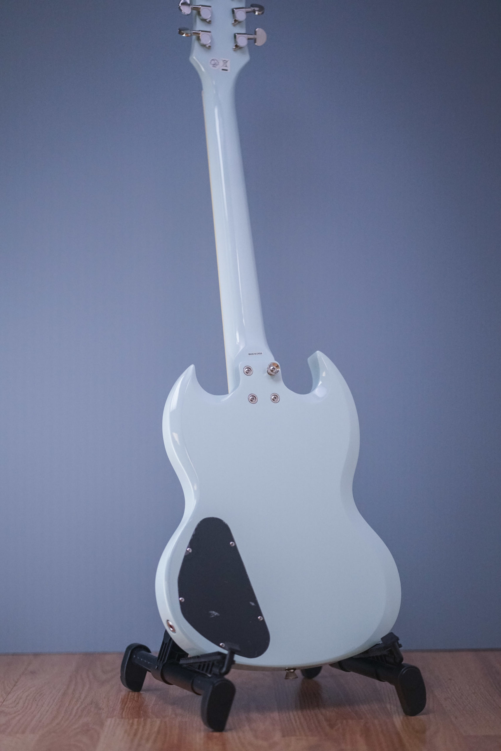 ギター Epiphone Power Player SG (Ice Blue) Epiphone Power Players SG Electric Guitar, Ice Blue, With