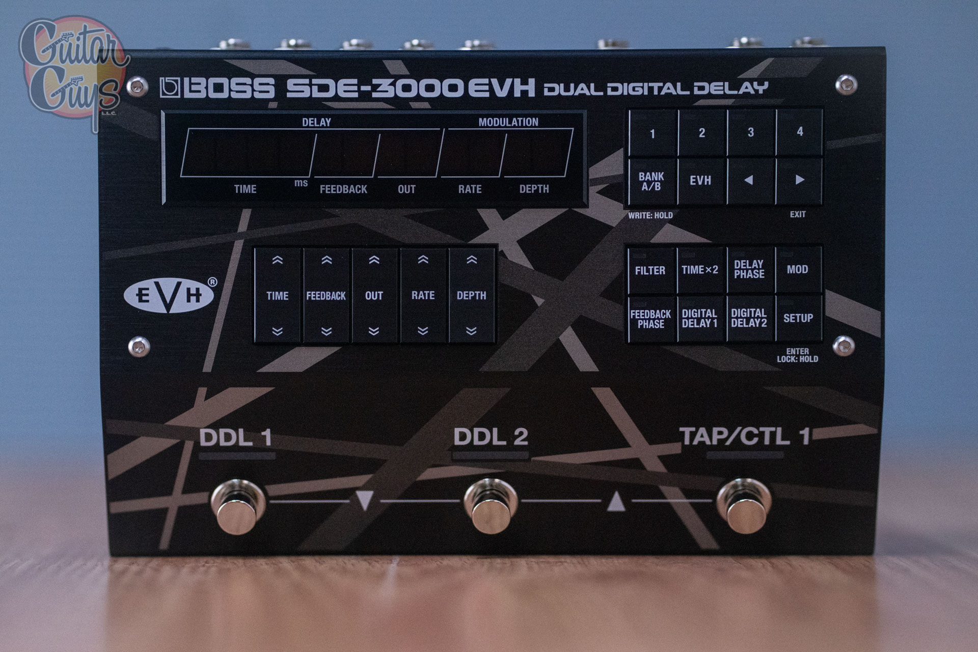 Boss SDE-3000EVH Dual Digital Delay DEMO
