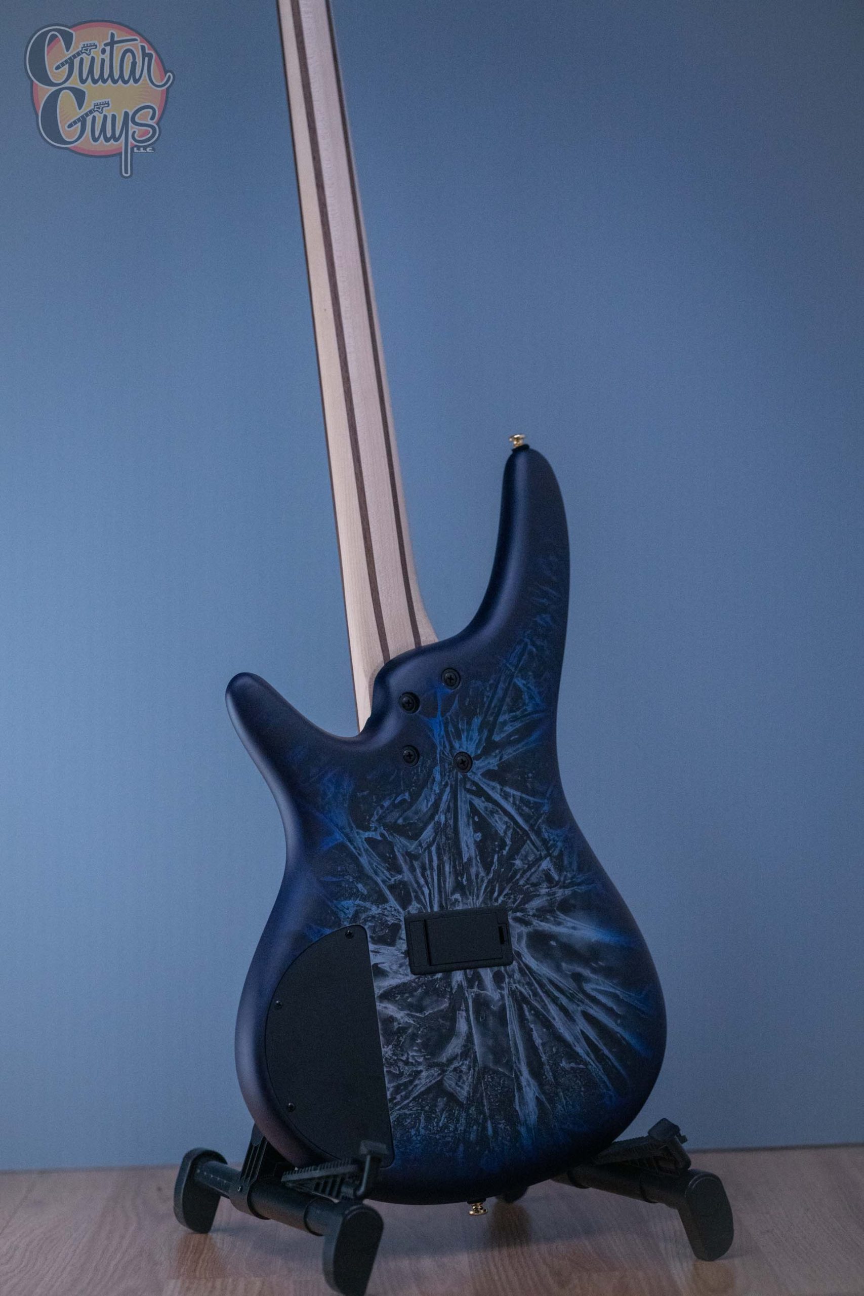 Ibanez SR300EDXCZM Cosmic Blue Frozen Matte - Image 8
