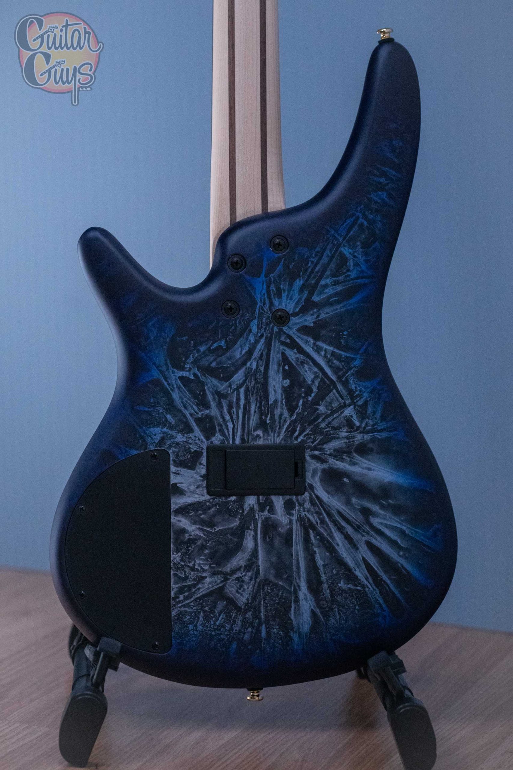 Ibanez SR300EDXCZM Cosmic Blue Frozen Matte - Image 6