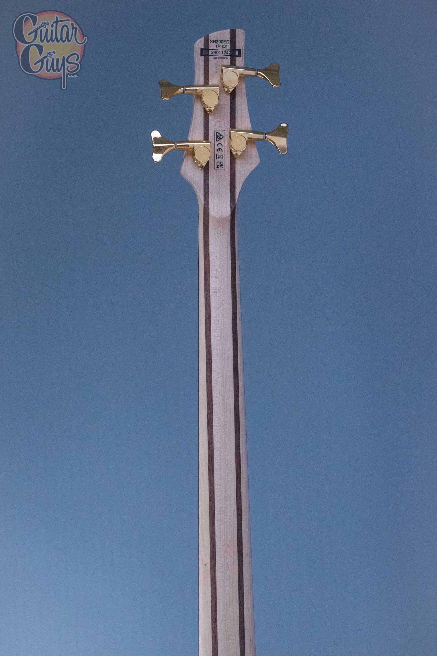 Ibanez SR300EDXCZM Cosmic Blue Frozen Matte - Image 5