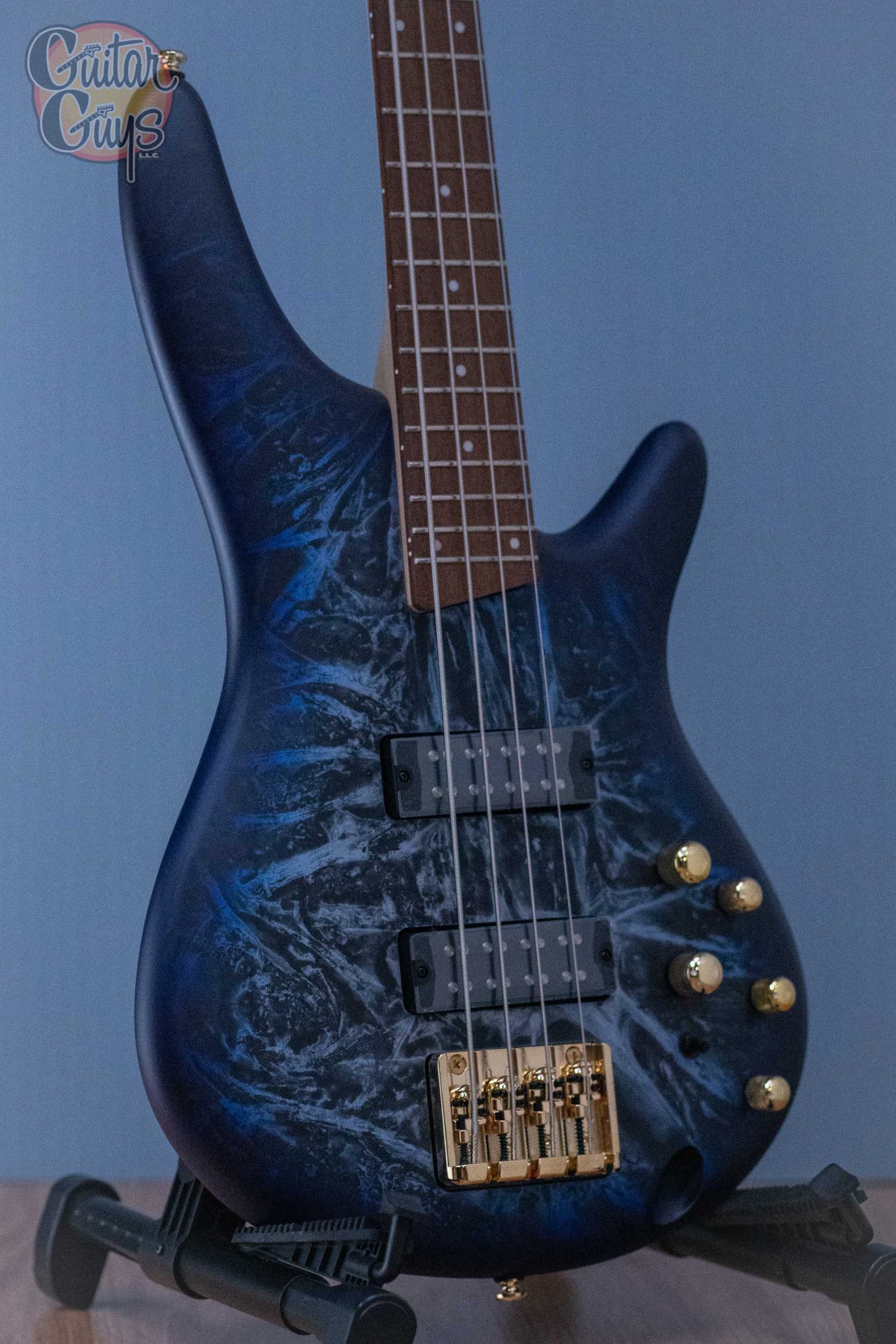 Ibanez SR300EDXCZM Cosmic Blue Frozen Matte - Image 3
