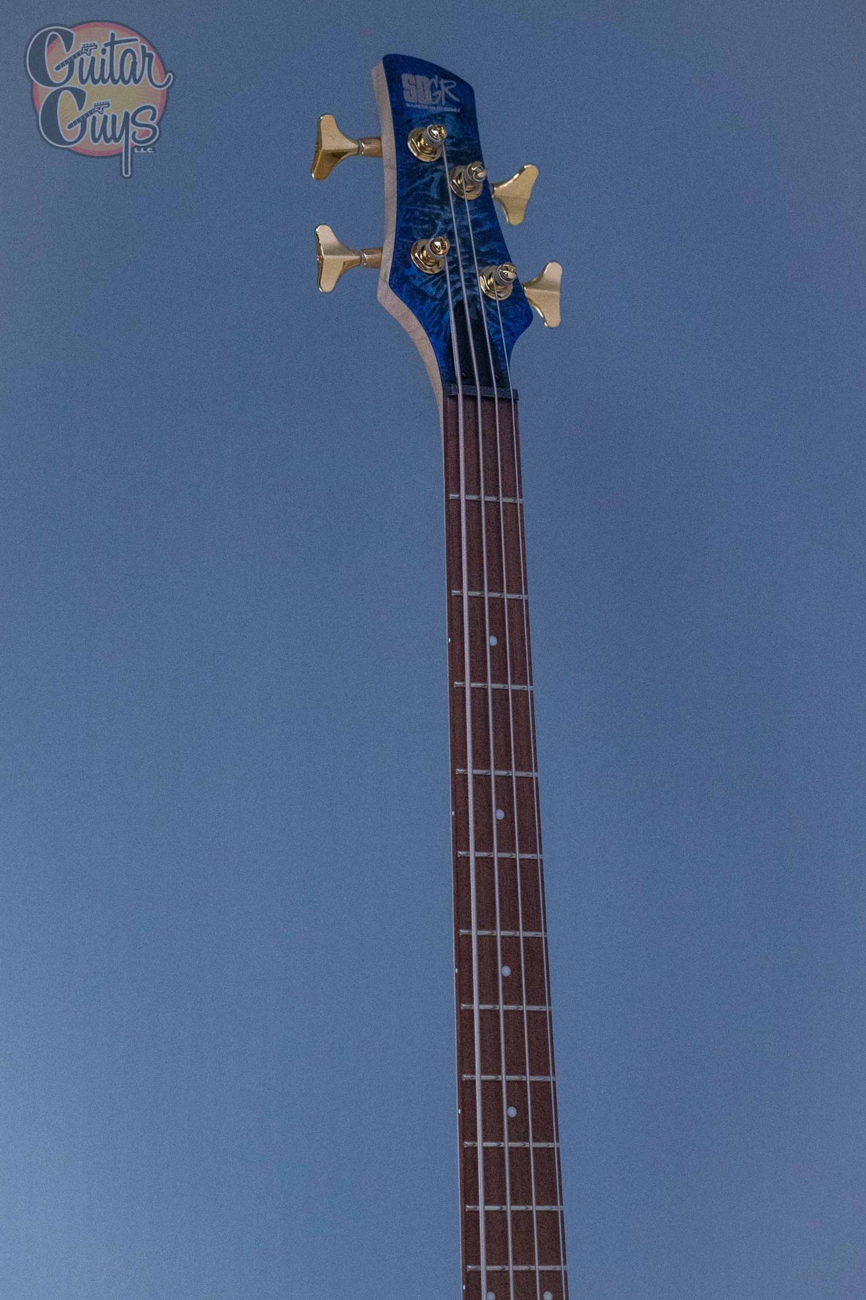 Ibanez SR300EDXCZM Cosmic Blue Frozen Matte - Image 2